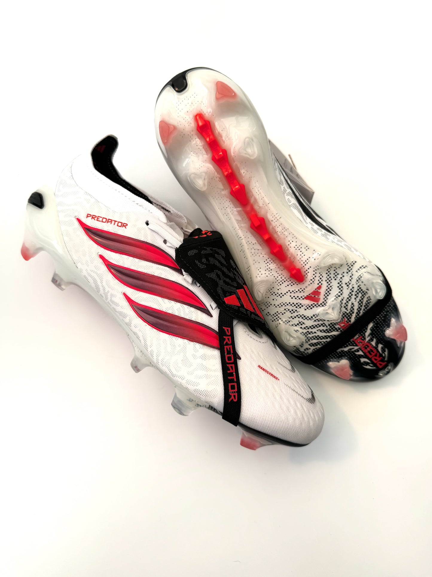 Adidas Predator Elite Tongue FG - Ftwr White/Solar Turbo/Core Black