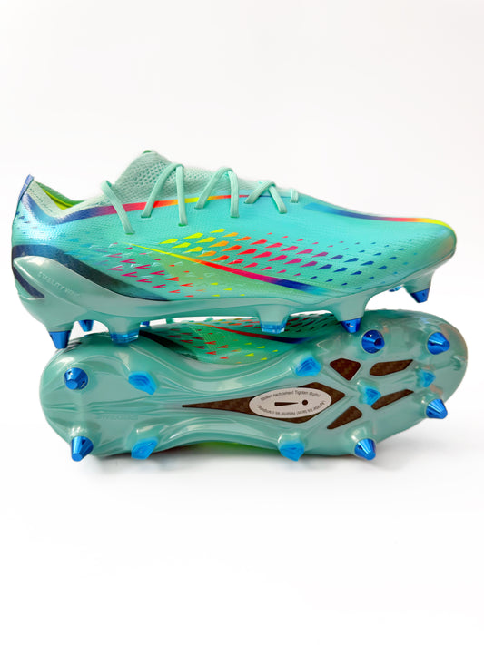 Adidas X Speedportal.1 Soft Ground - World Cup release - Aqua Blue