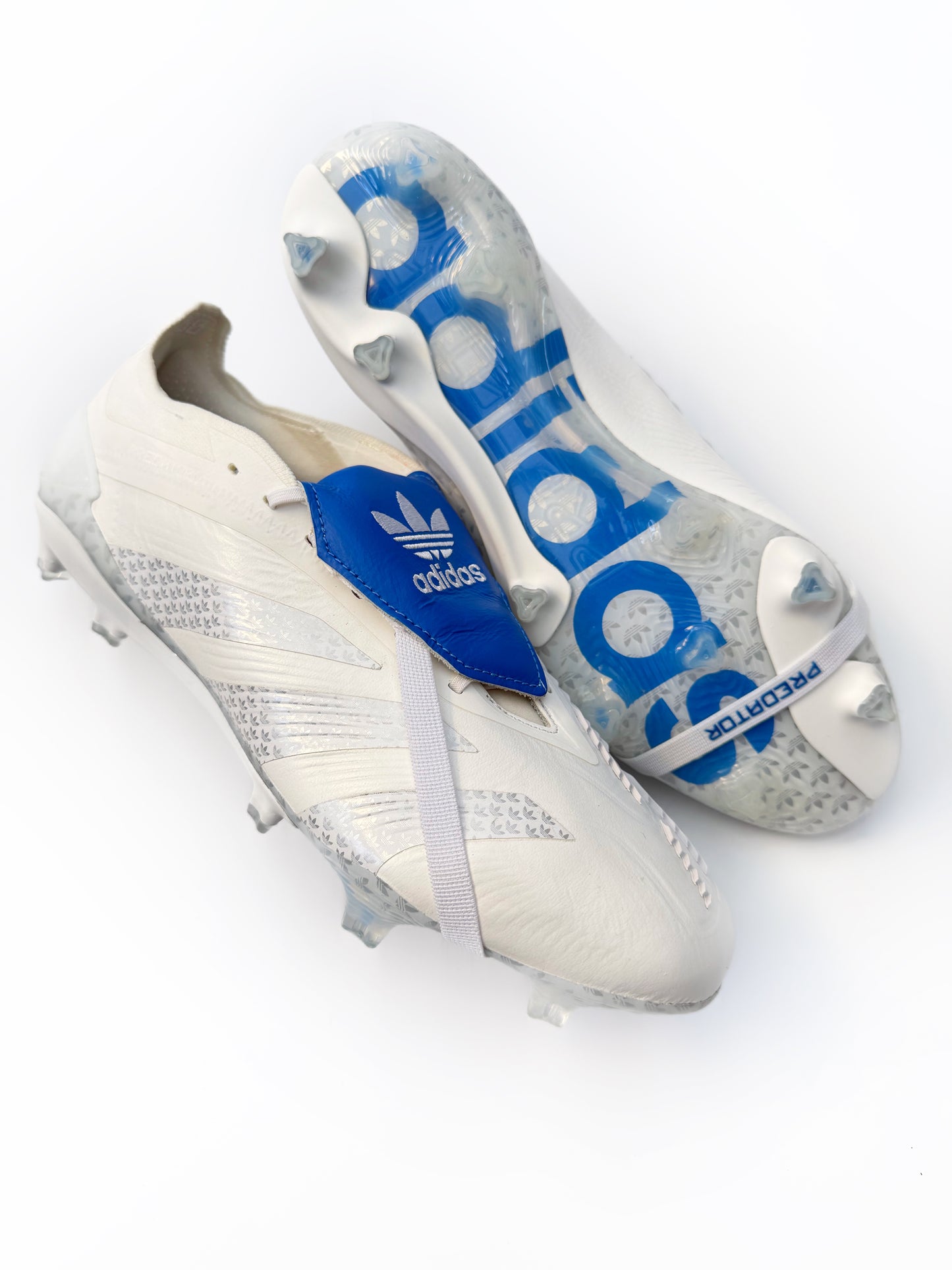 Adidas Predator Elite FT X David Beckham White 'Blue Bird' Limited Edition