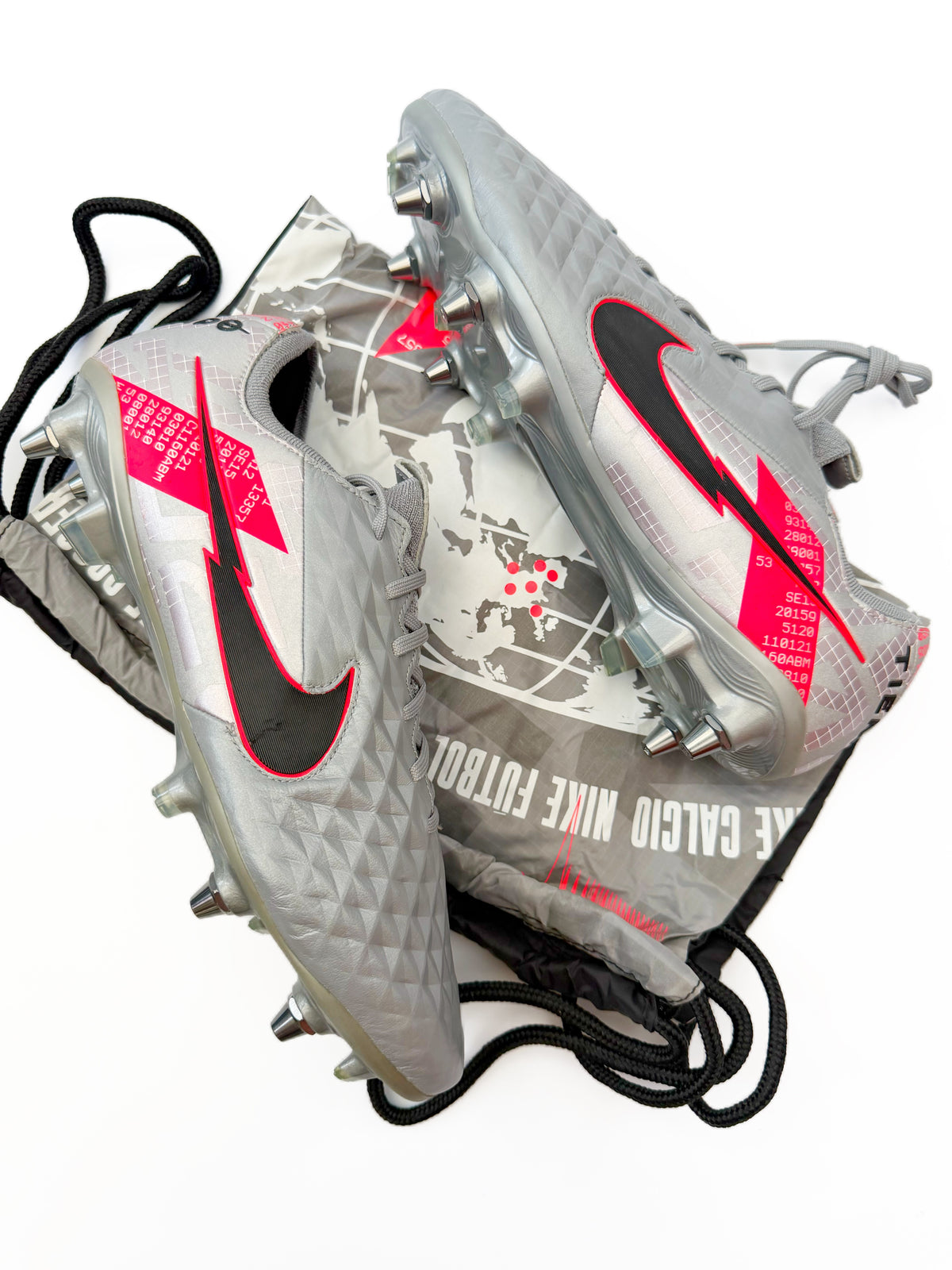 Nike Tiempo Legend 8 SG- Neighborhood 'Metallic Grey'