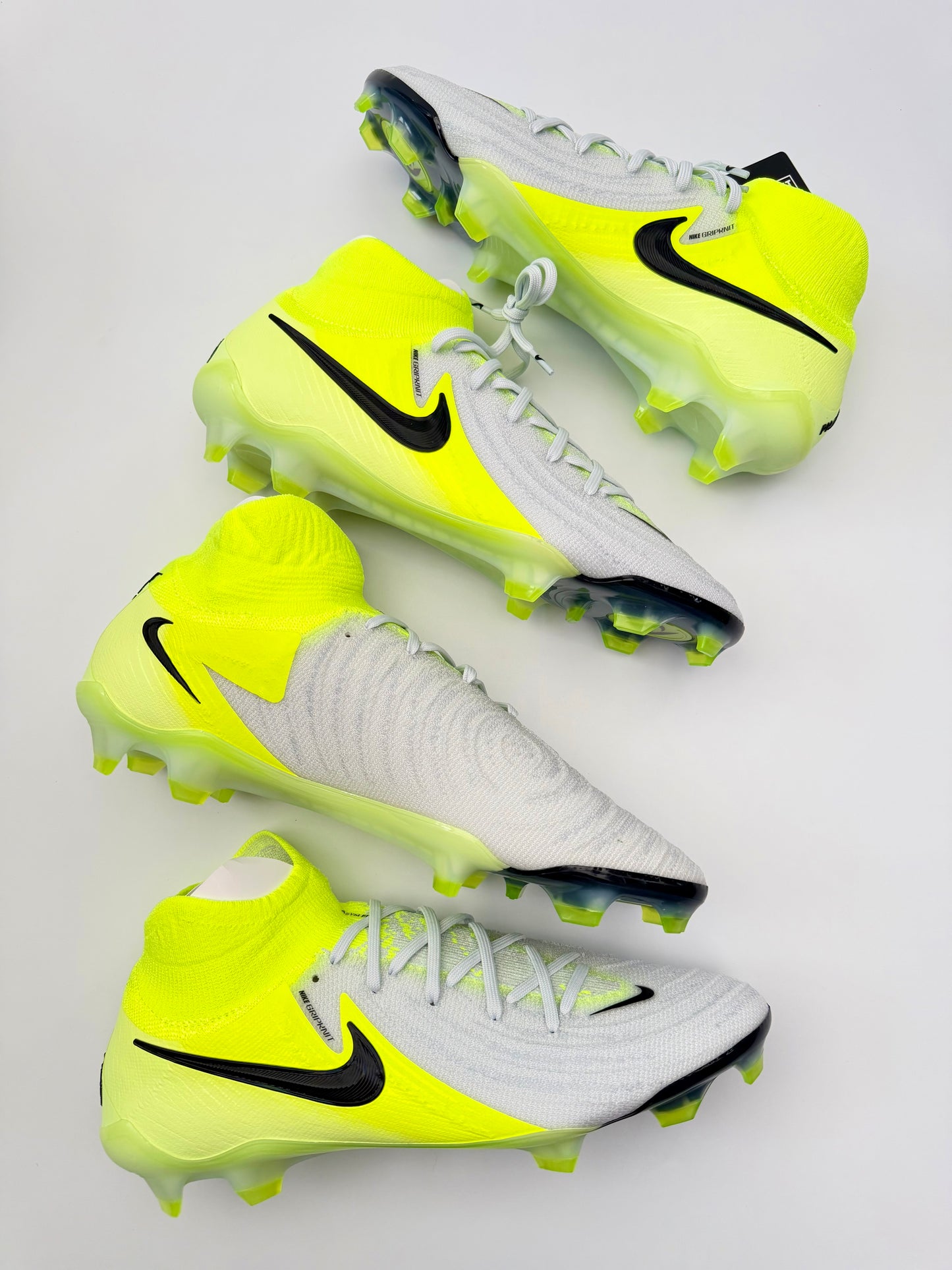 Nike Phantom Luna II Elite FG Metallic Silver/Black-Volt
