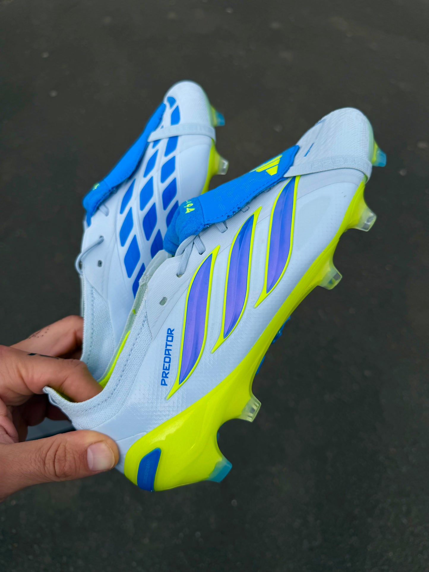 Adidas Predator Elite Tongue FG Crystal Sky 'Ice Cold Precision' Pack