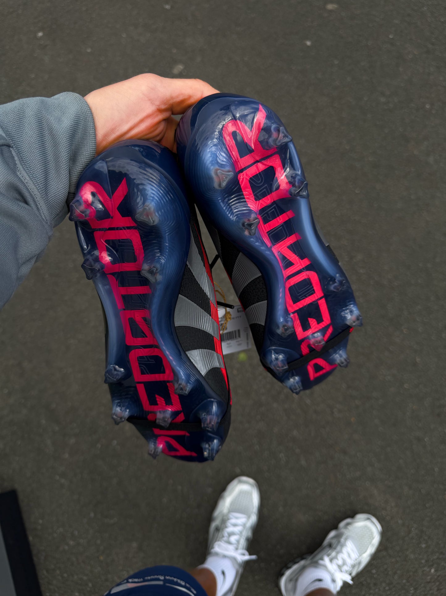 Adidas Predator Elite FT FG - Black/Grey/Red 'Stealth Victory' Pack