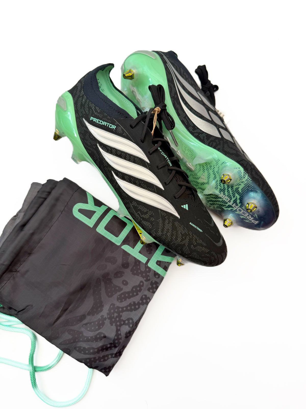 Adidas Predator Elite SG Core Black/Silver Met./Pulse Mint