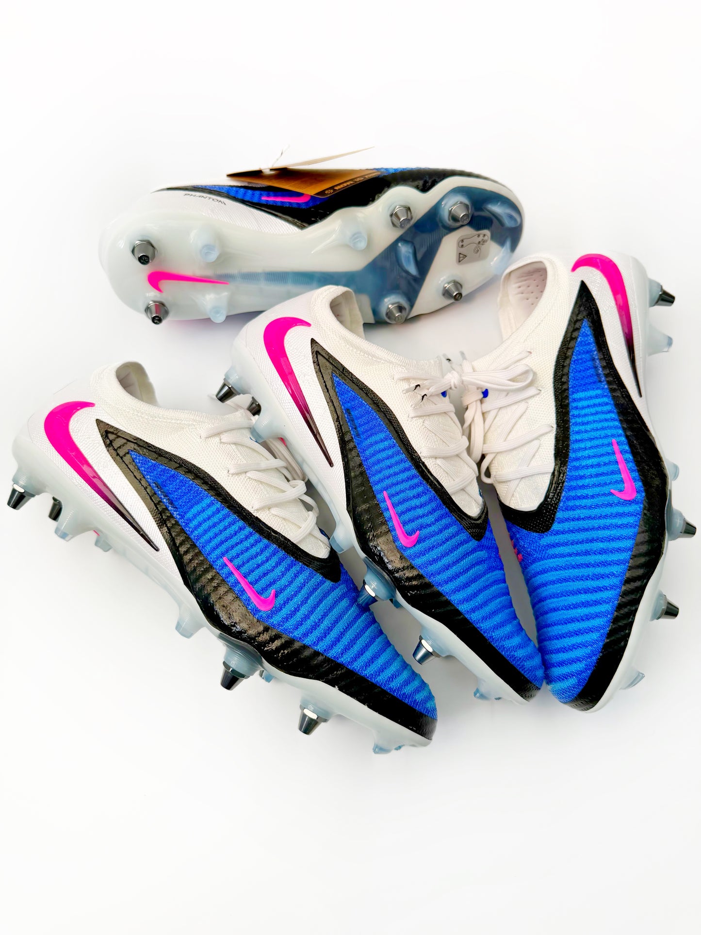 Nike Phantom 6 Elite SG Player-Edition 'Made in Italy' Attack Pack White/Blue/Pink