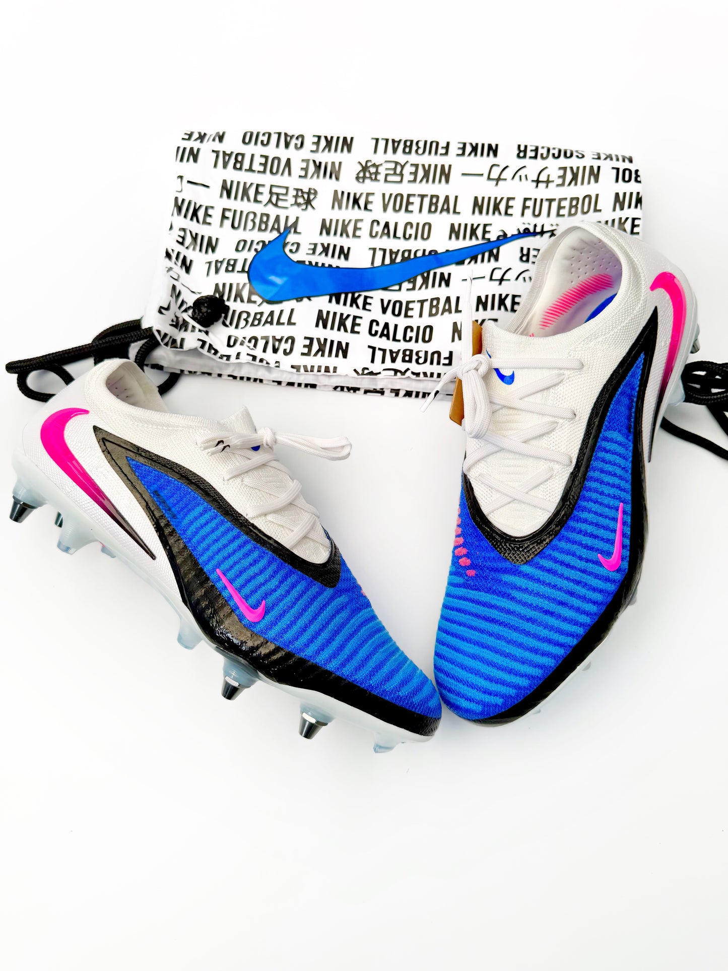 Nike Phantom 6 Elite SG Player-Edition 'Made in Italy' Attack Pack White/Blue/Pink