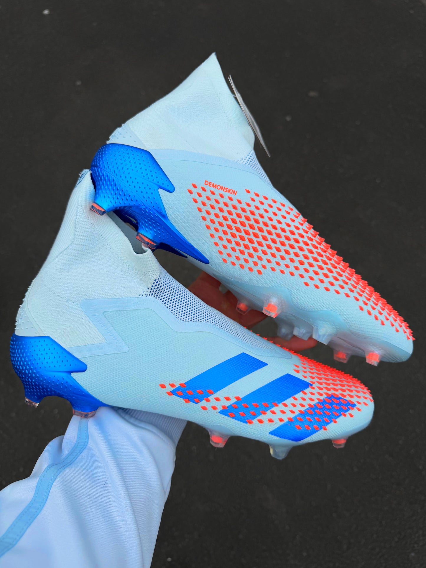 Adidas Predator Mutator + 'Glory Hunter Pack' Sky Tint/Royal Blue/Signal Coral