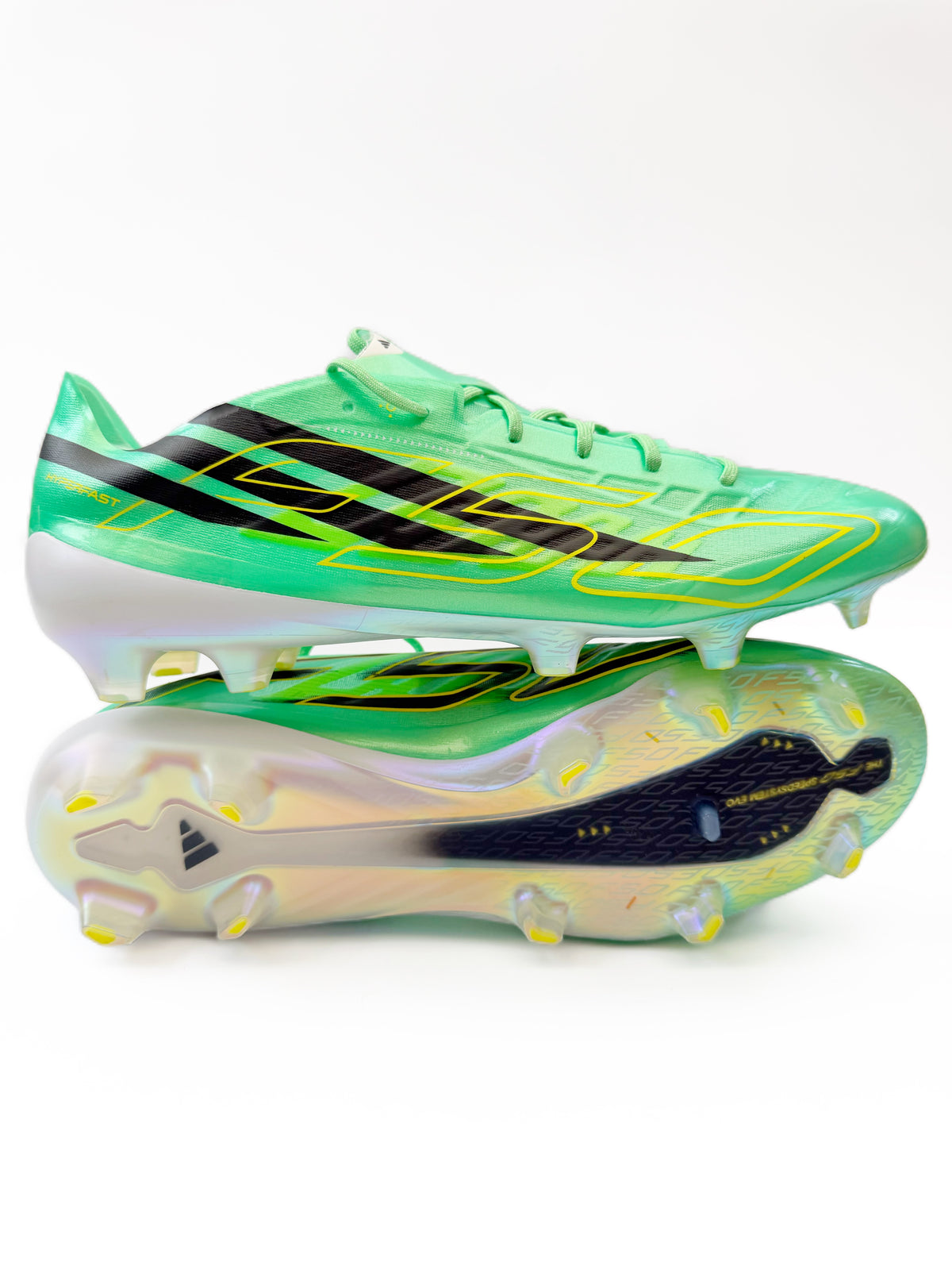 Adidas F50 Hyperfast Evo FG Pulse Mint/Core Black/Solar Lemon