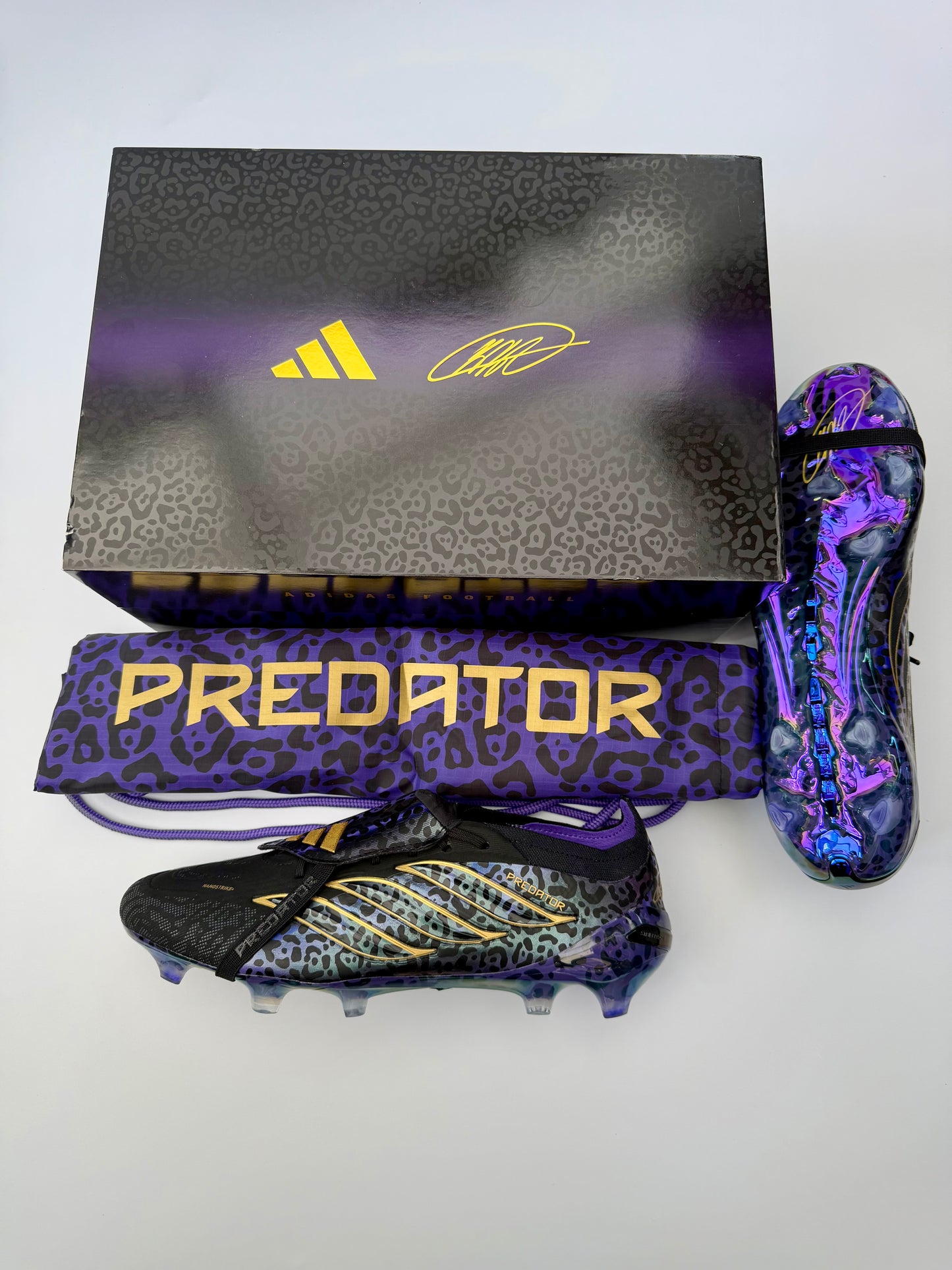 Adidas Predator Elite Tongue x Kaka FG Core Black/Gold Met./Core Black