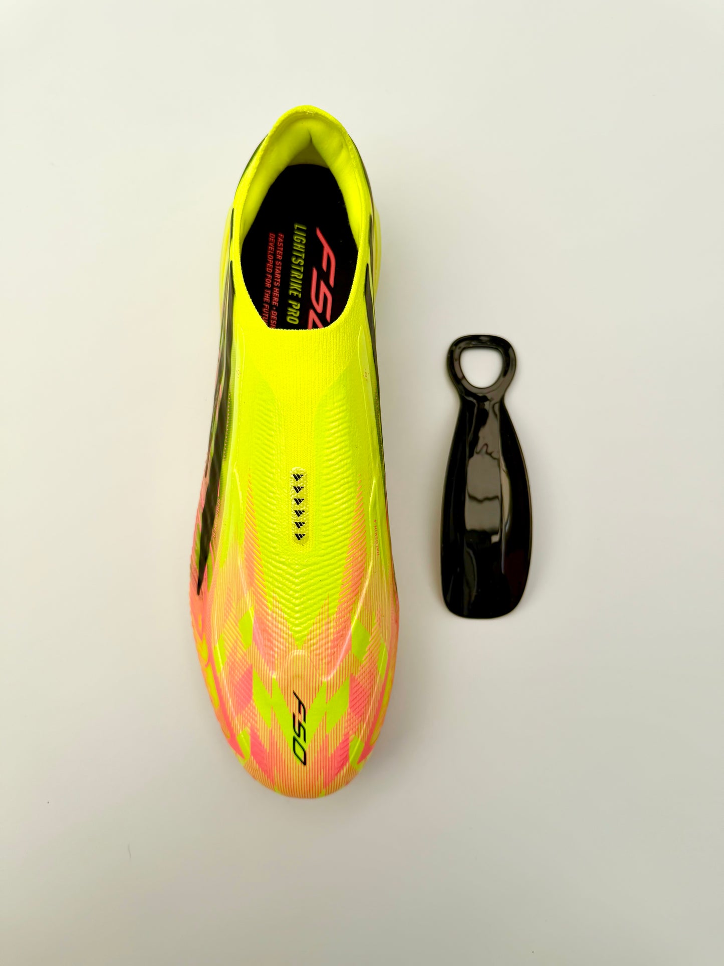 Adidas F50 Hyperfast Elite Laceless FG 'Too Light pack'  Solar Yellow/Core Black/Solar Turbo