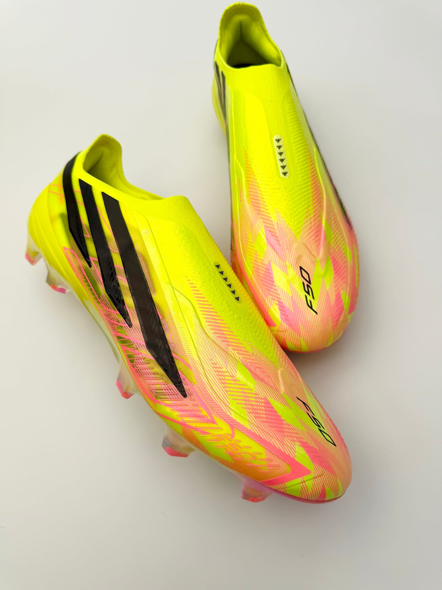 Adidas F50 Hyperfast Elite Laceless FG 'Too Light pack'  Solar Yellow/Core Black/Solar Turbo