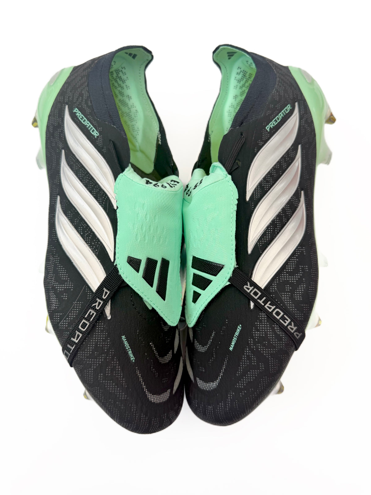 Adidas Predator Elite Tongue SG - Black/Silver/Pulse Mint