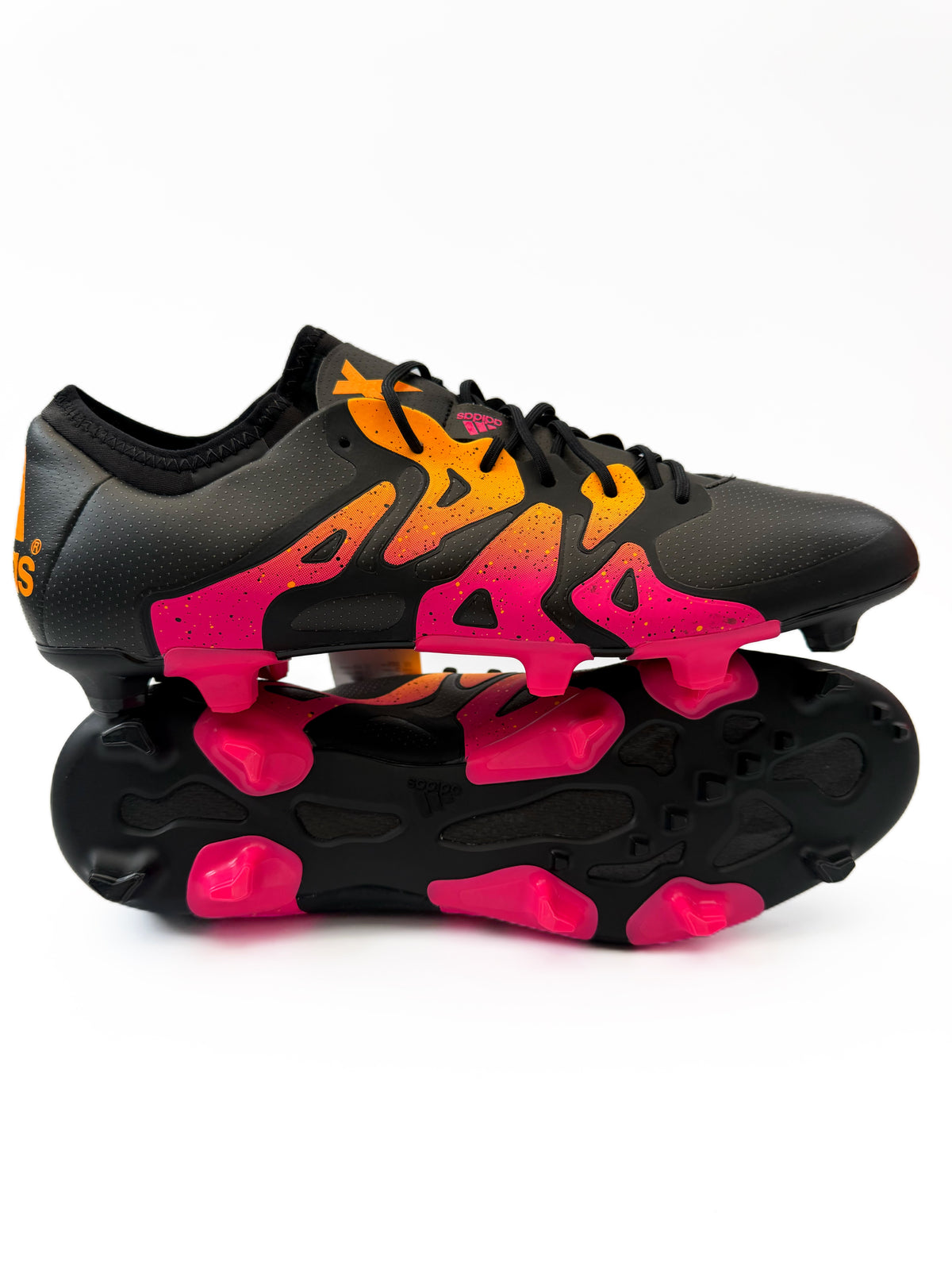 Adidas X 15.1 FG/AG - Core Black/Shock Pink/Solar Gold