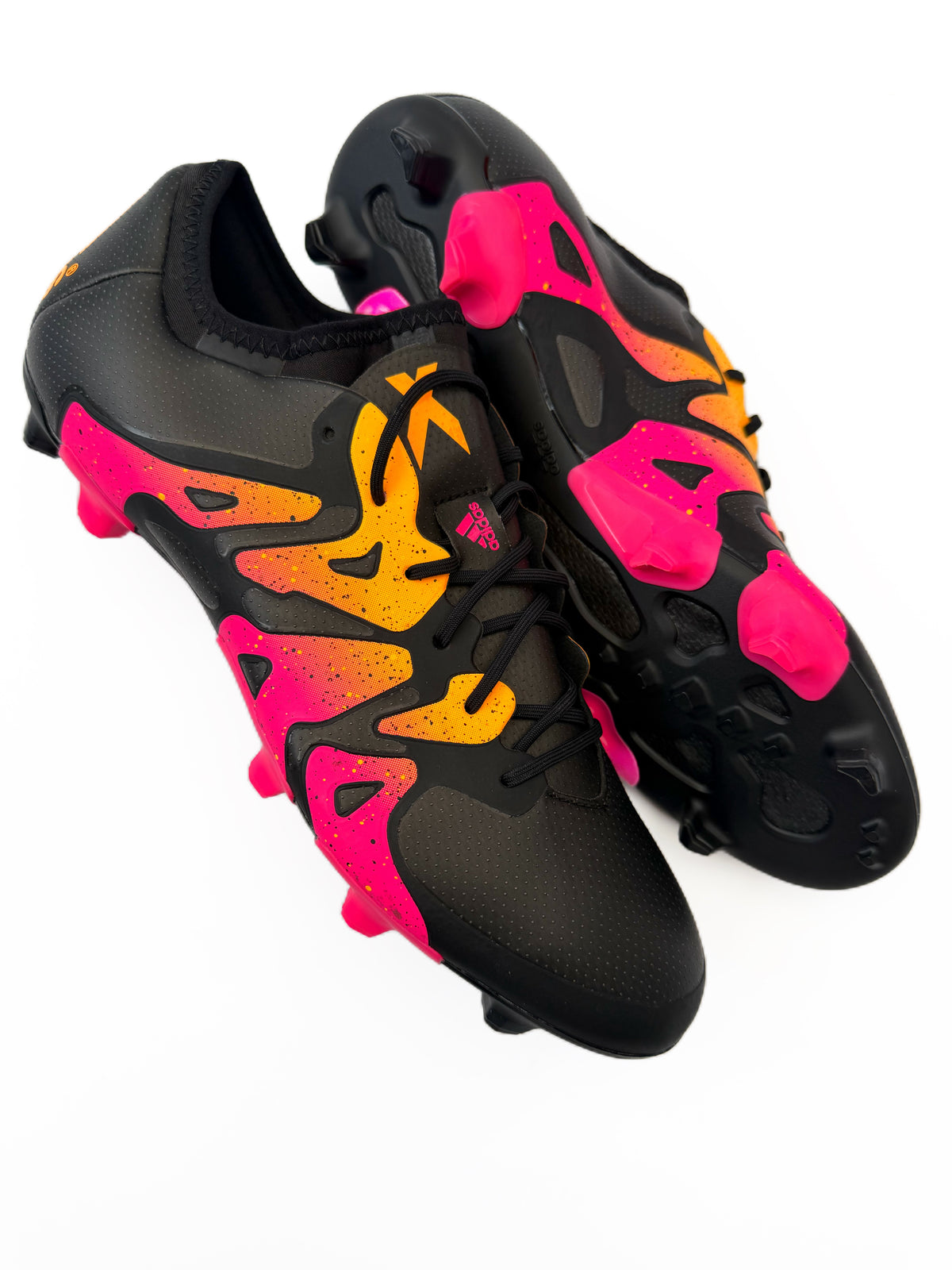 Adidas X 15.1 FG/AG - Core Black/Shock Pink/Solar Gold