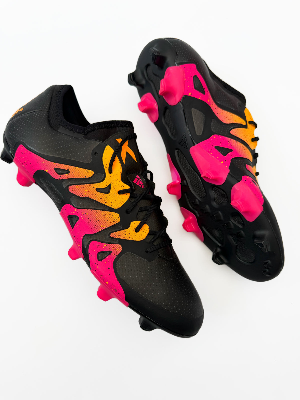Adidas X 15.1 FG/AG - Core Black/Shock Pink/Solar Gold