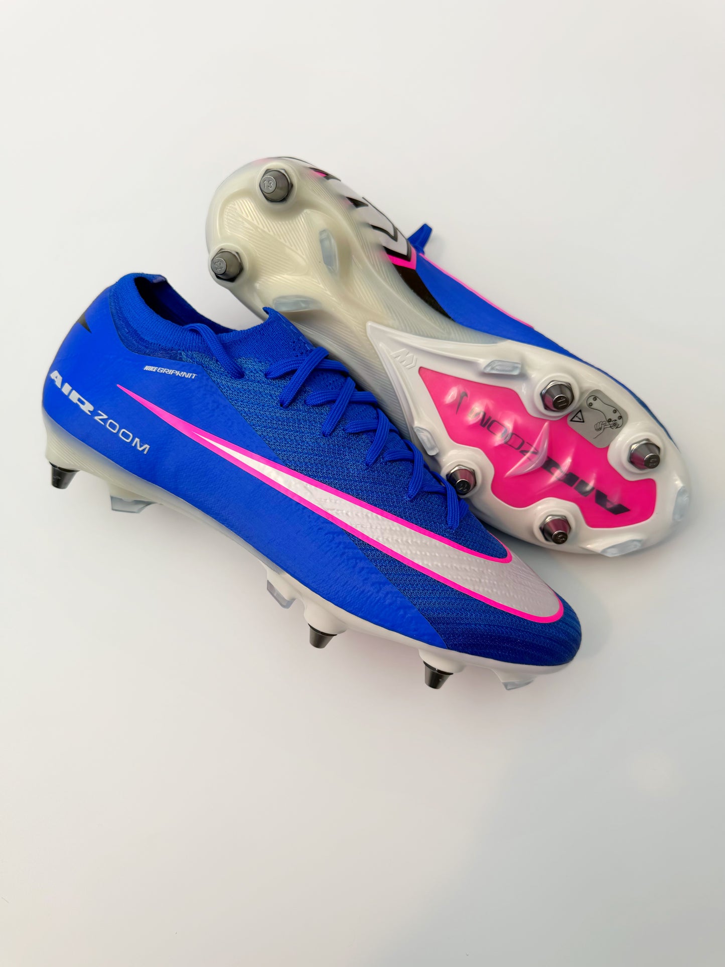 Nike Mercurial Vapor 16 Elite SG Player Edition 'Attack pack' Racer Blue-Pink-White