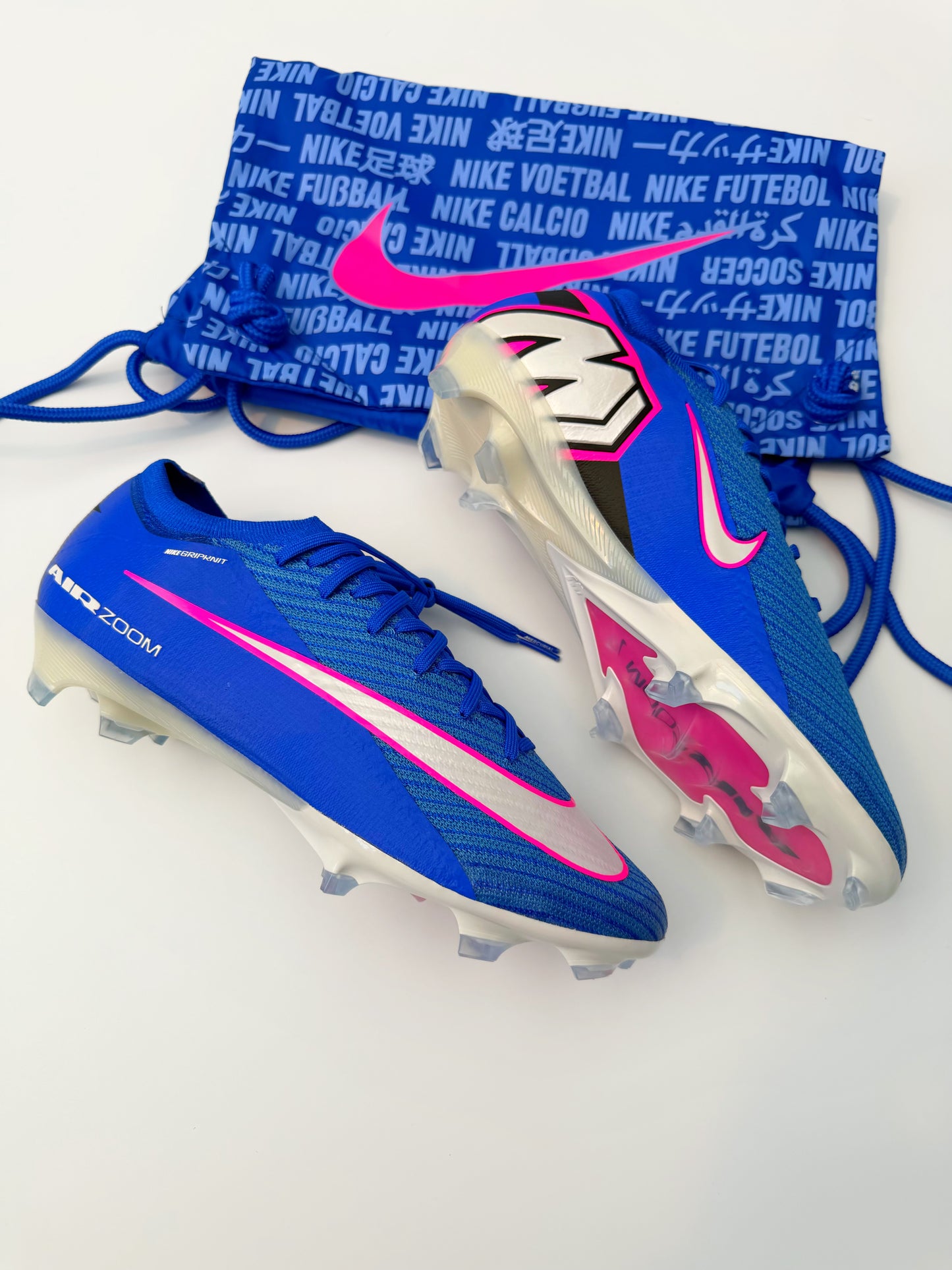 Nike Mercurial Vapor 16 Elite FG 'Attack pack' Racer Blue-Pink-White