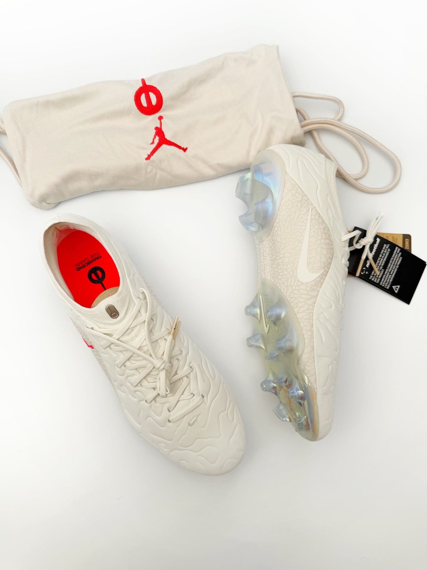 Nike Jordan Tiempo Maestro Elite SE FG - Sail/Infrared 23