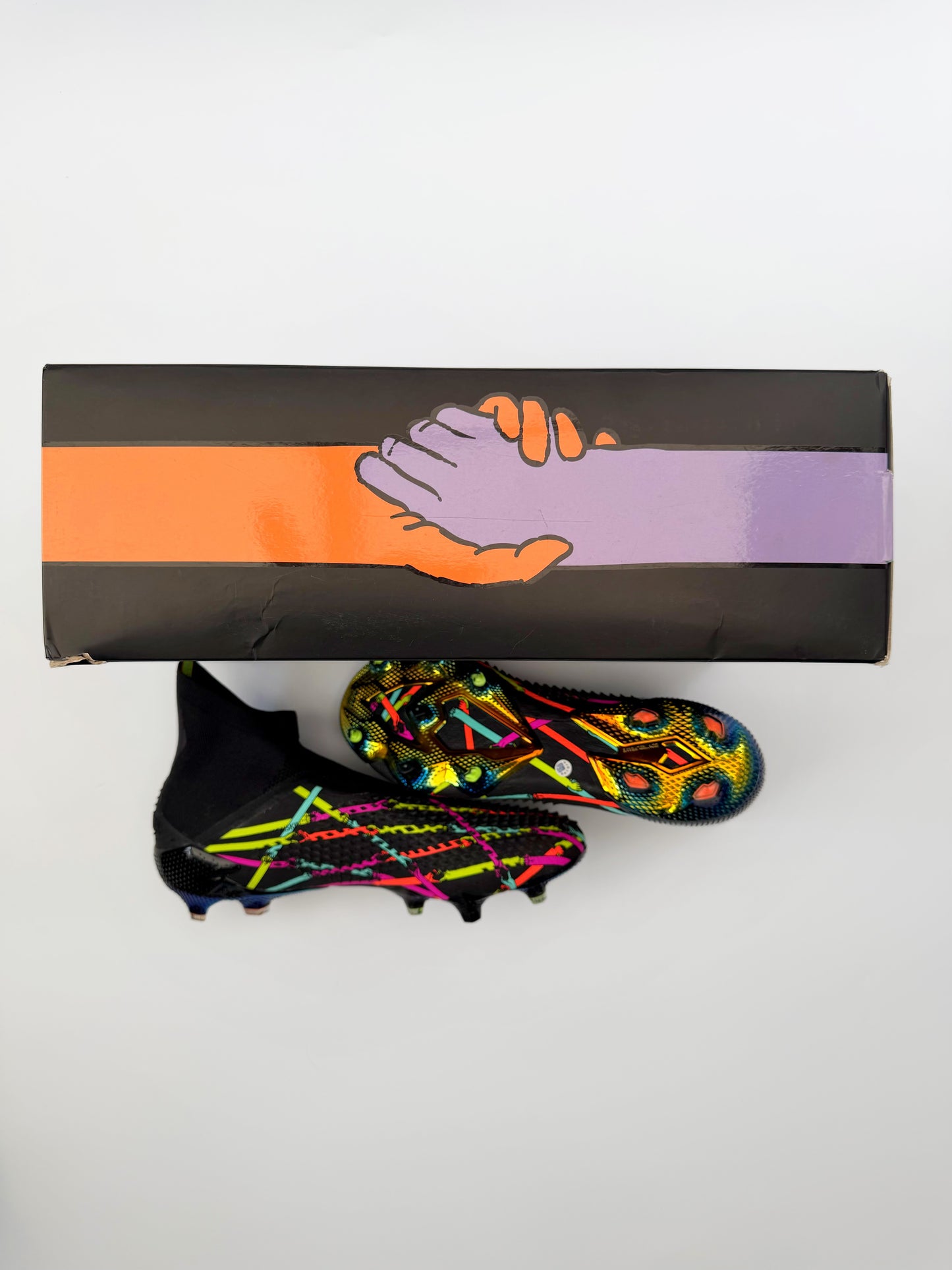 Adidas Predator Mutator 20+ FG ART 'Reuben Dangoor' - Schwarz/Weiß/Pink LIMITED EDITION