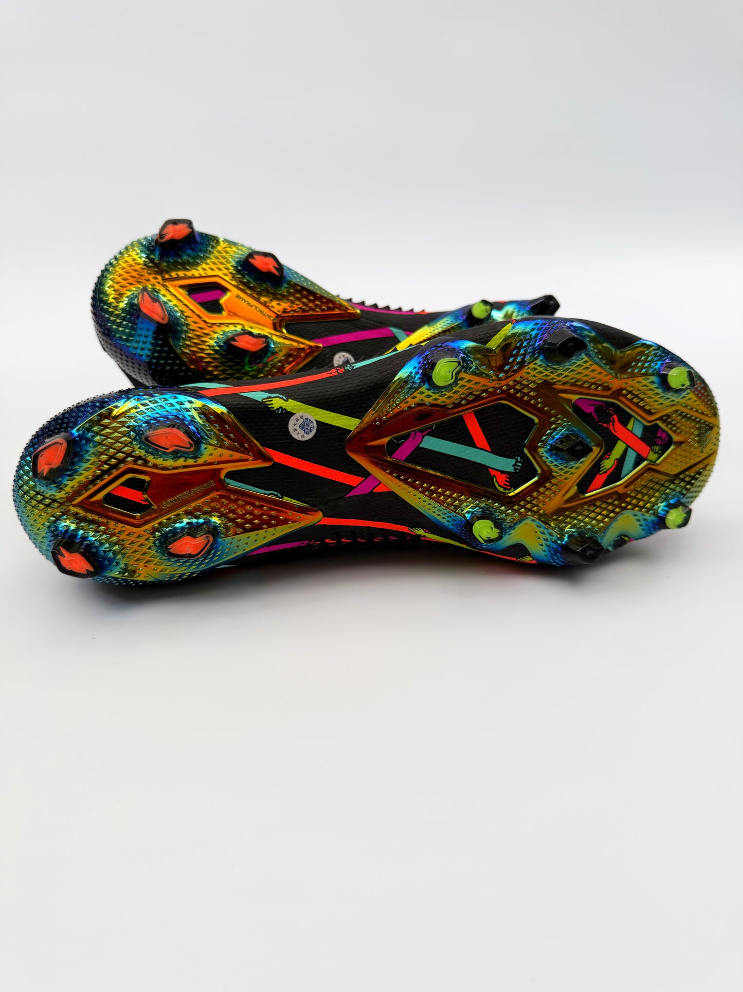 Adidas Predator Mutator 20+ FG ART 'Reuben Dangoor' - Schwarz/Weiß/Pink LIMITED EDITION
