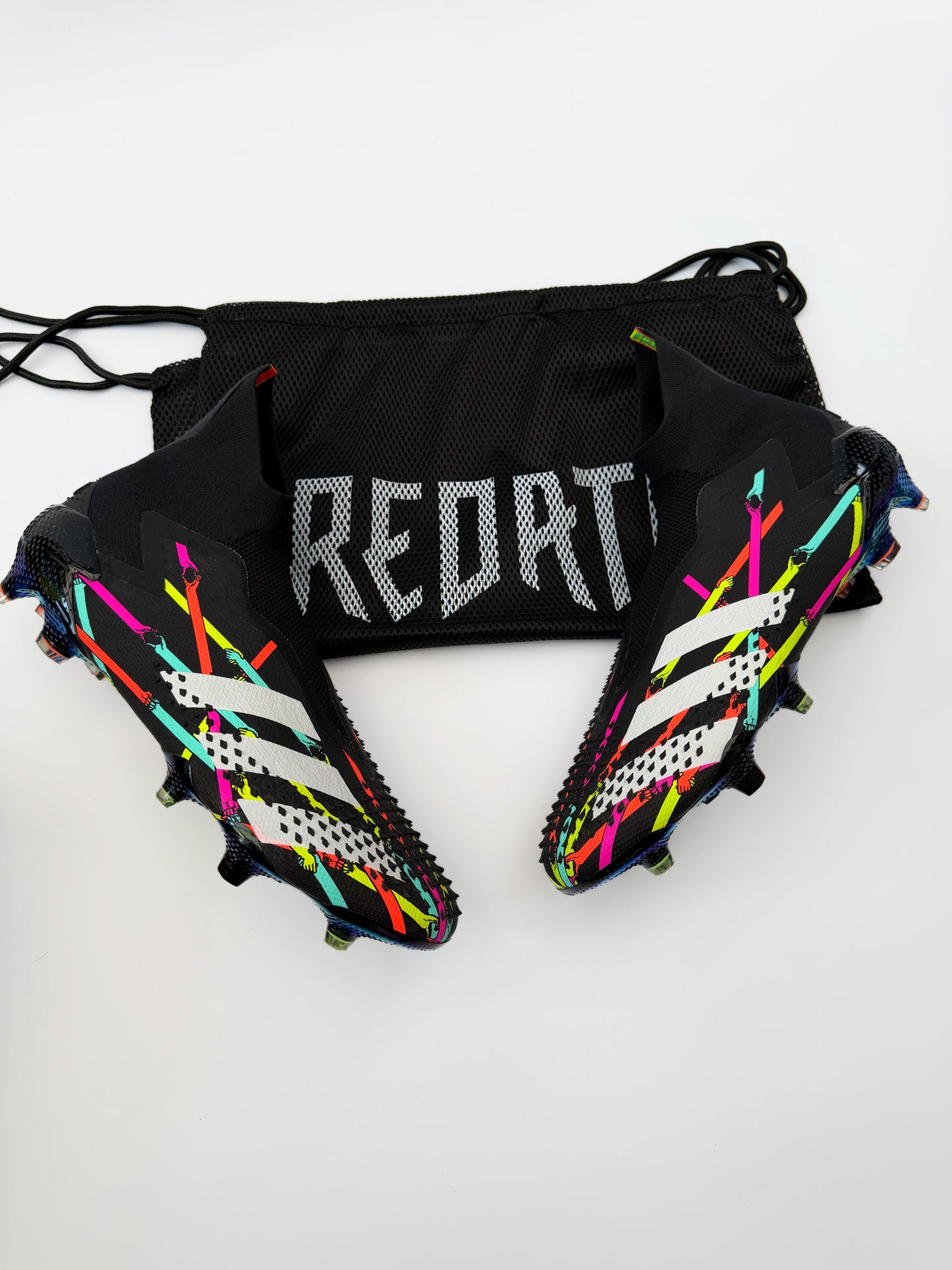 Adidas Predator Mutator 20+ FG ART 'Reuben Dangoor' - Schwarz/Weiß/Pink LIMITED EDITION