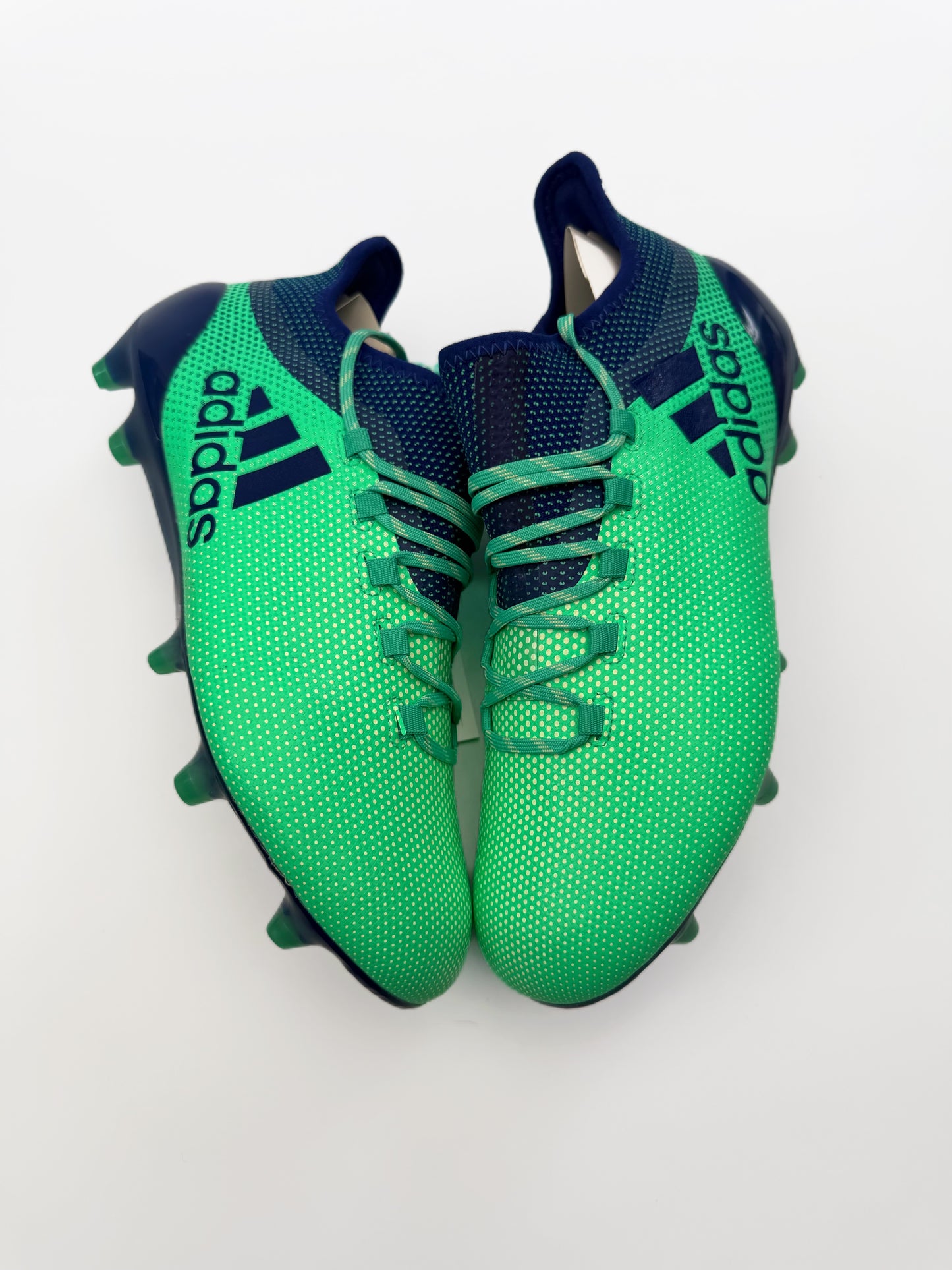 adidas X 17.1 FG Leather - 'Deadly Strike' Aero Green/Unity Ink/Hi-Res Green