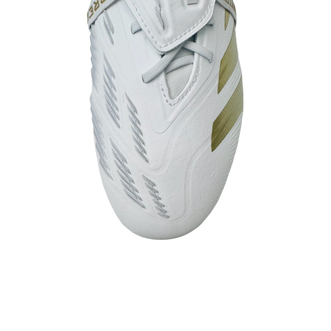 ADIDAS PREDATOR ELITE TONGUE FG 'Day Spark' Pack - White/Gold