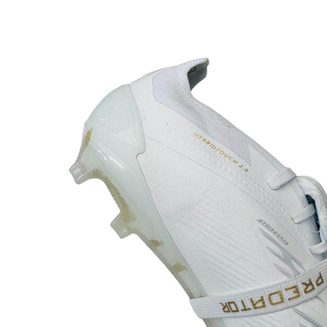 ADIDAS PREDATOR ELITE TONGUE FG 'Day Spark' Pack - White/Gold