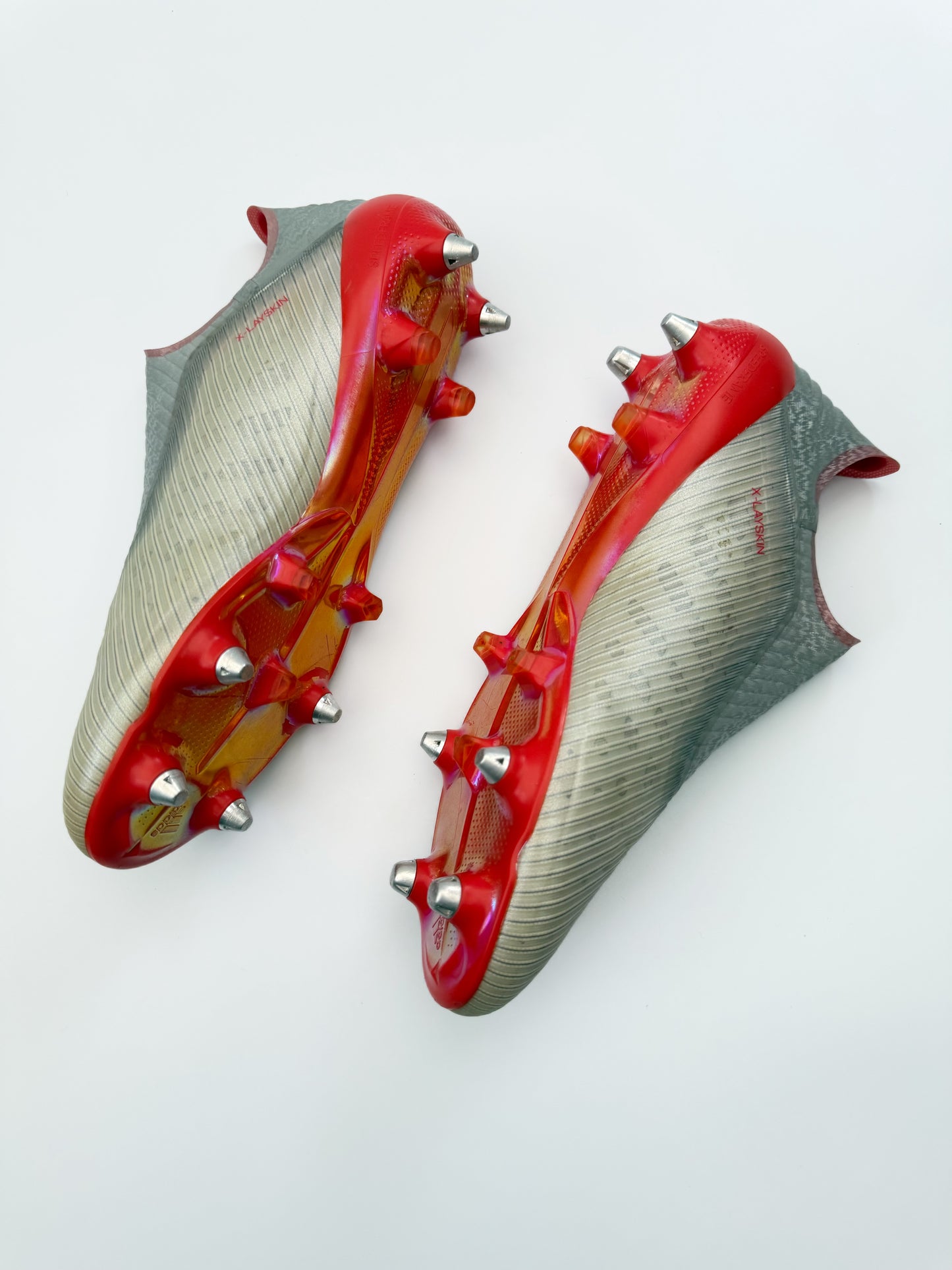 Adidas X 19+ SG Silver/Red