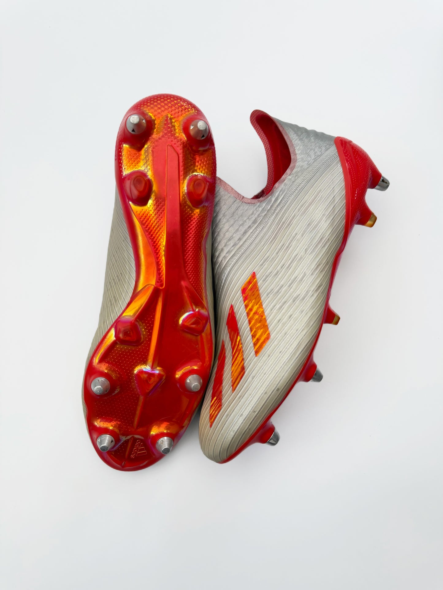 Adidas X 19+ SG Silver/Red
