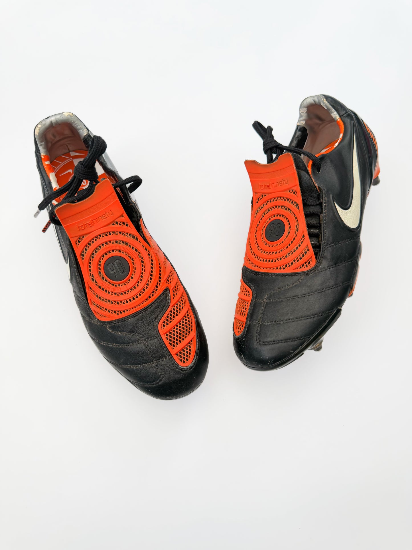 Nike Total 90 laser 2 SG - Black/Orange Blaze 'Made in Bosnia'