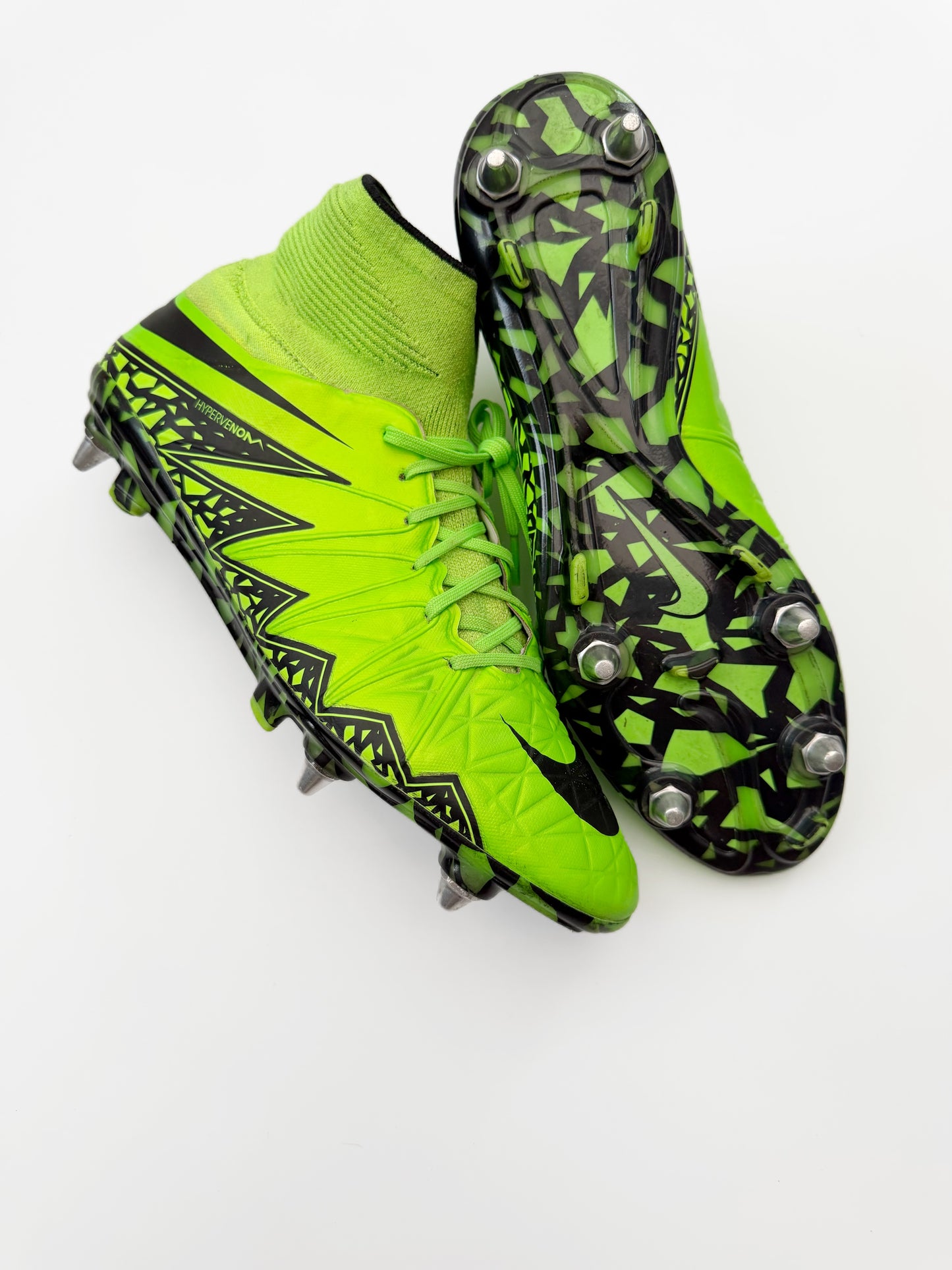 Nike Hypervenom Phantom II SG Lightning Storm Pack - Green Strike / Black