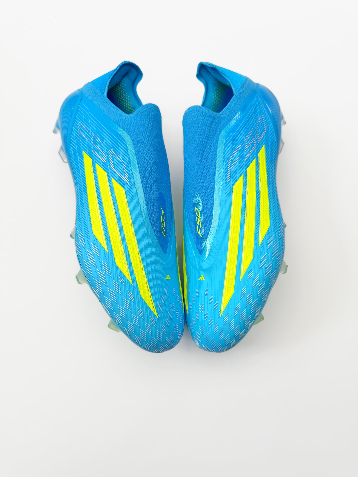 Adidas F50 Elite Laceless FG - Lucid Ray Blue/Solar Yellow/Aquamarine
