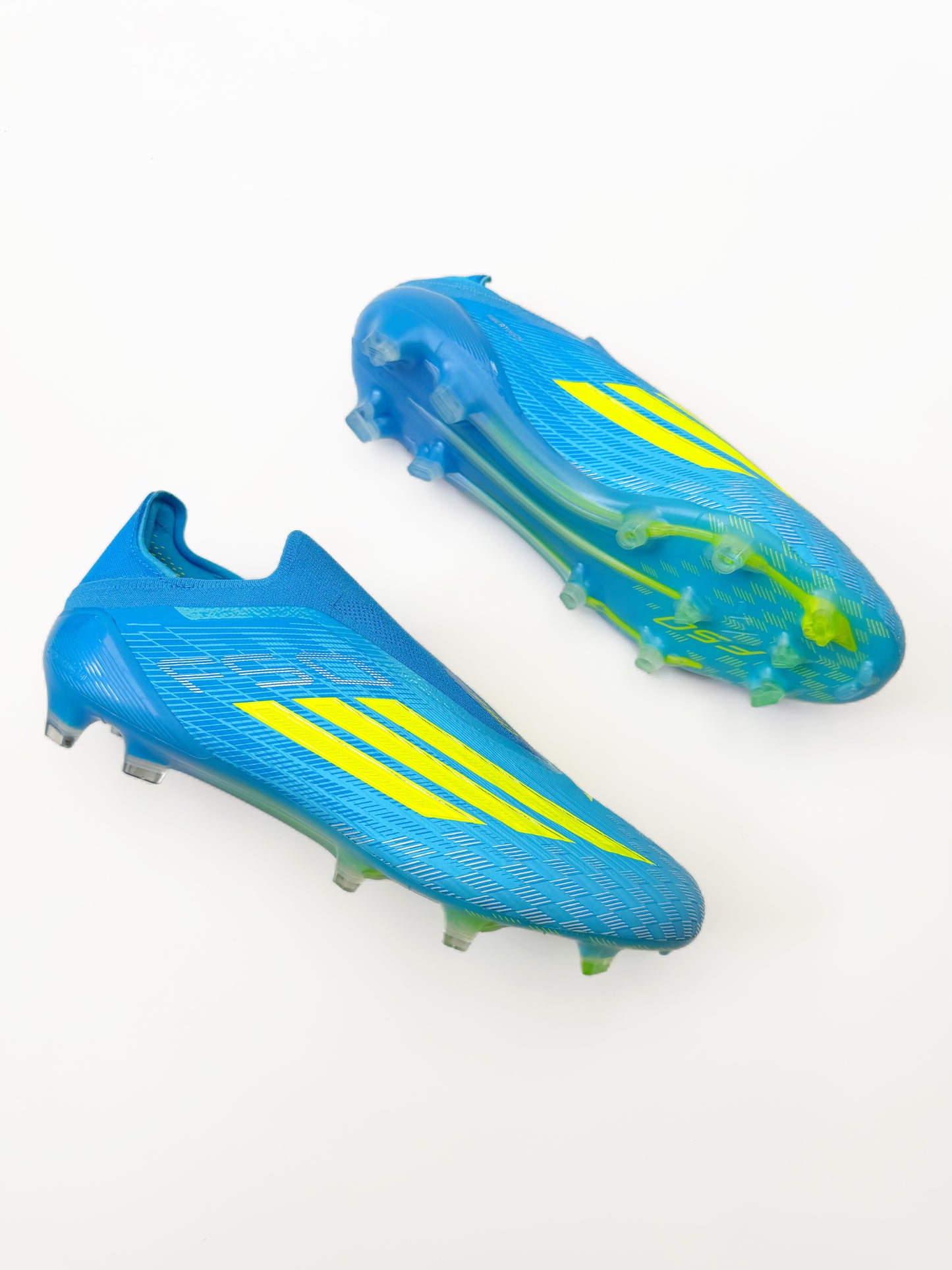 Adidas F50 Elite Laceless FG - Lucid Ray Blue/Solar Yellow/Aquamarine