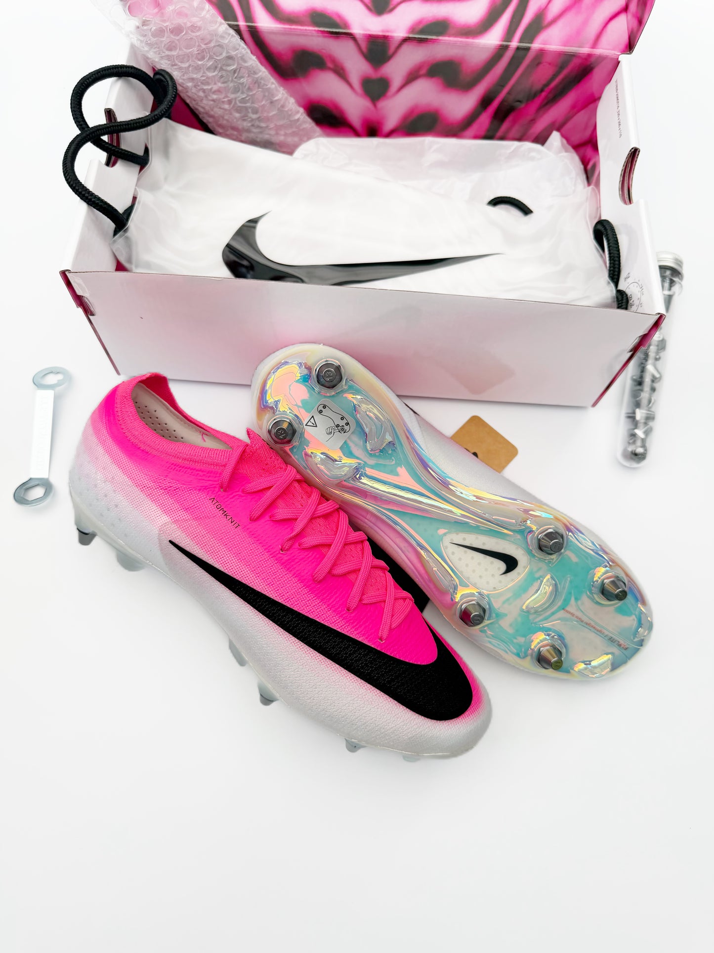 Nike Mercurial Vapor XVII Elite SG-Pro Pink/White