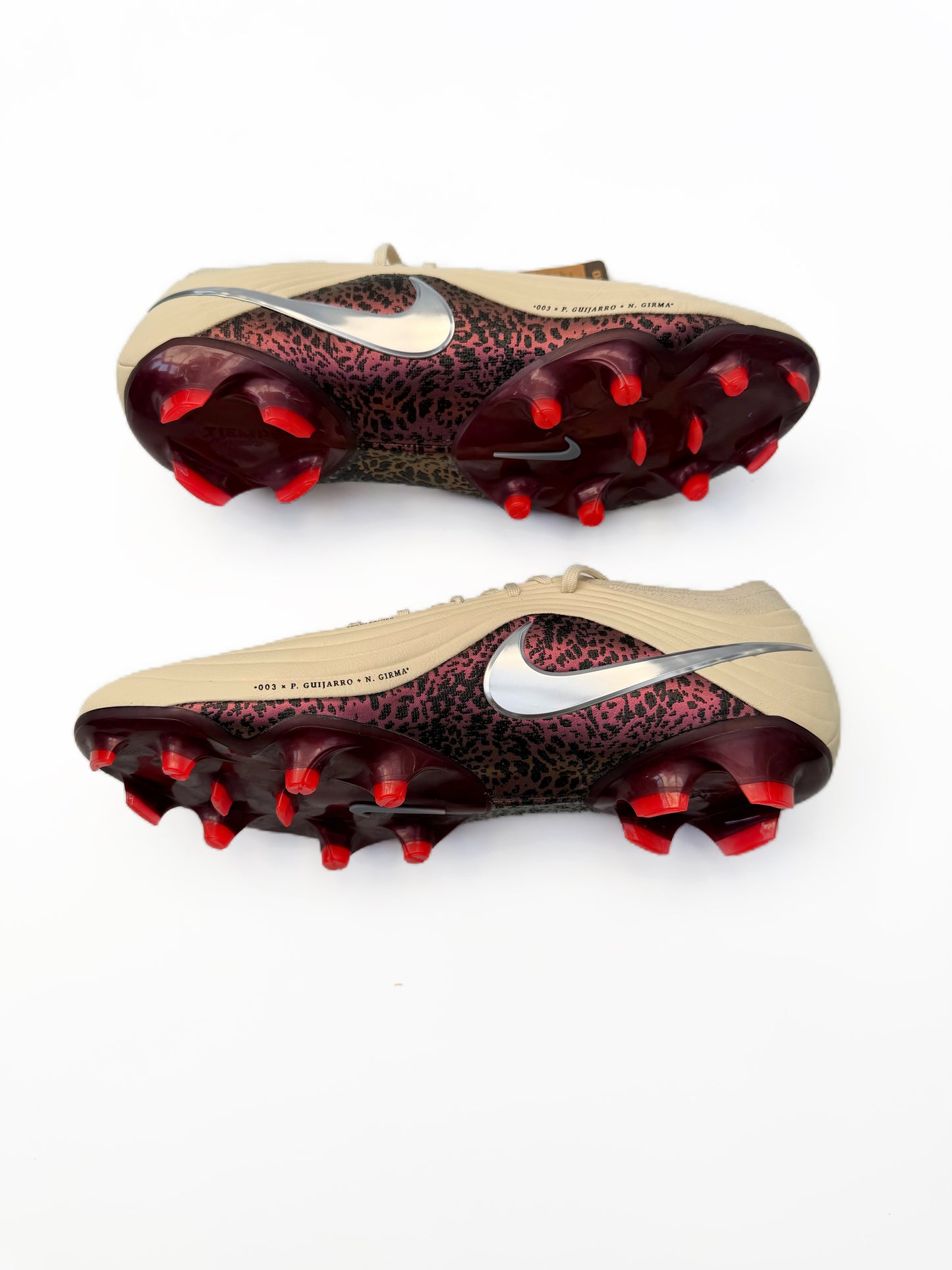 Nike Tiempo Maestro Elite FG United - Fossil/Mtlc Silver/Burgundy Crush
