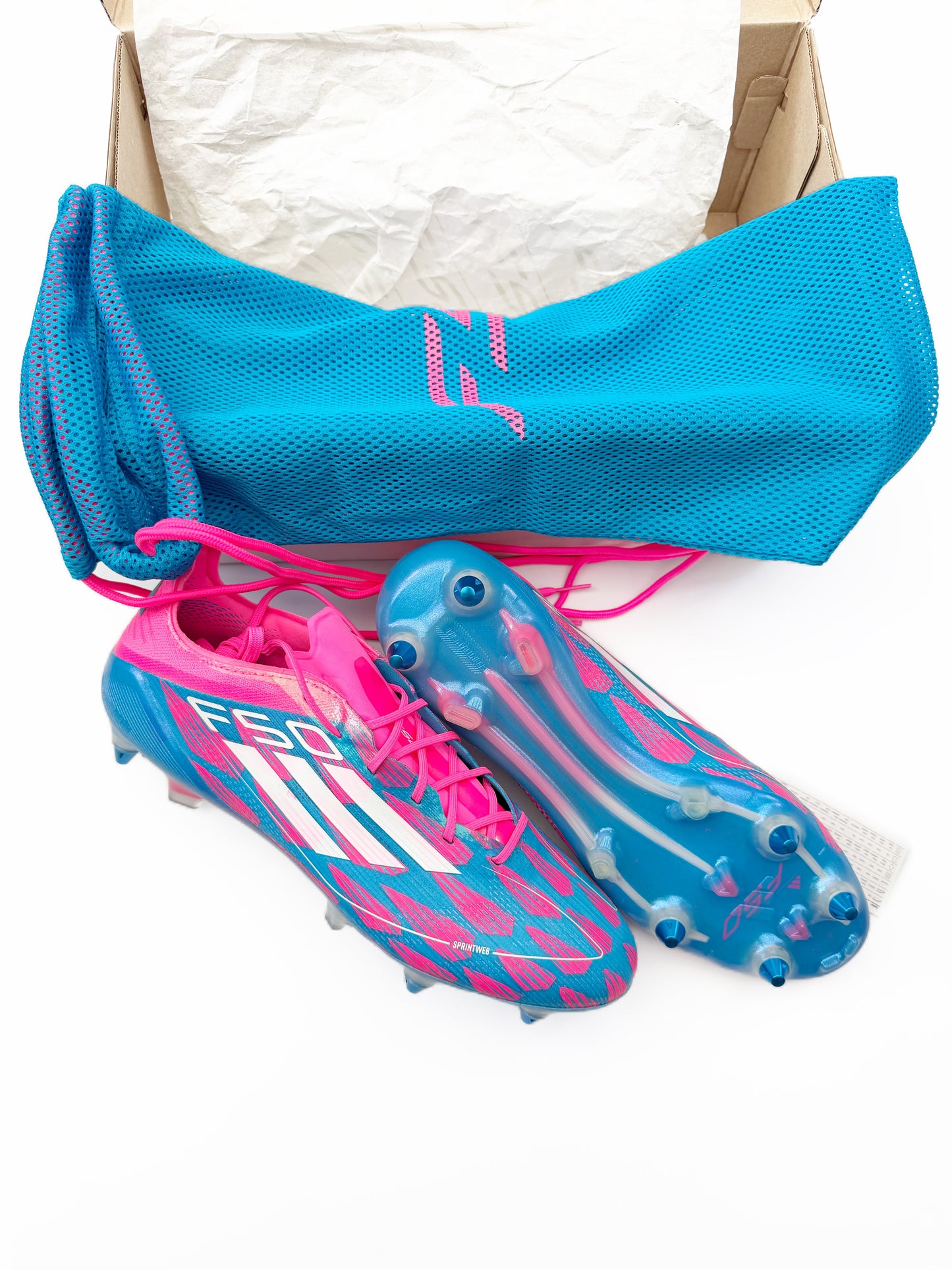 Adidas F50 Elite SG 'Reemergence' Pink/Blue