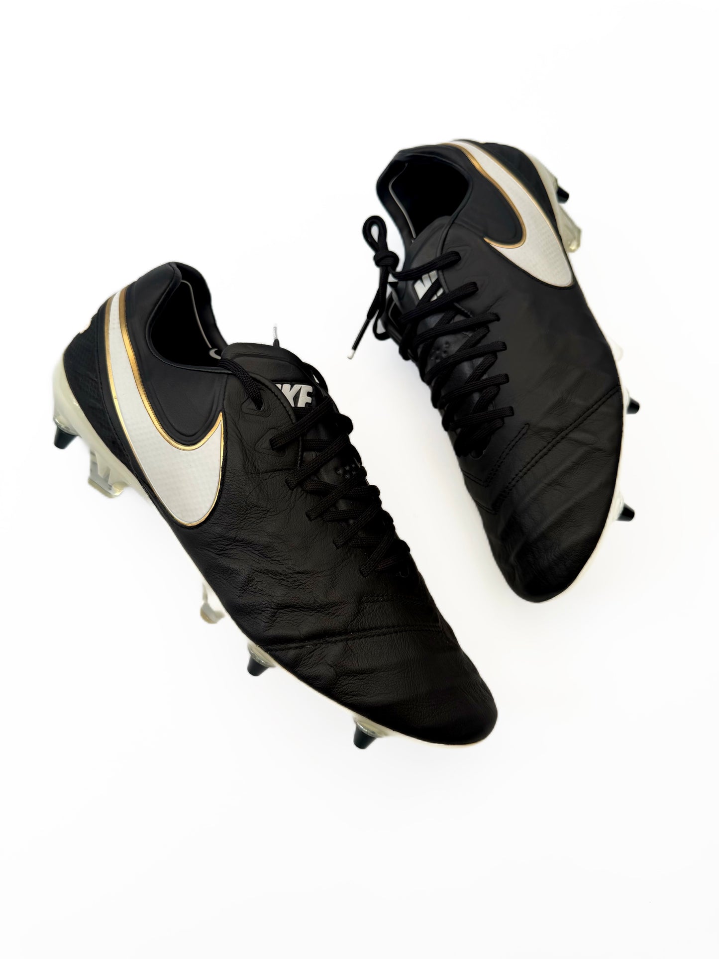 Nike Tiempo Legend 6 SG - Black/White/Metallic Gold