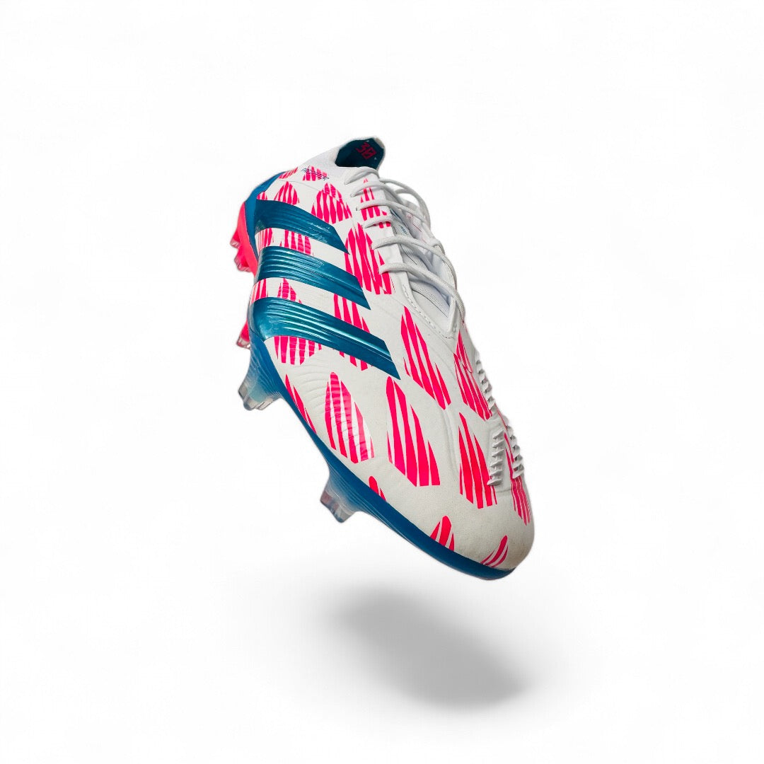 adidas Predator Elite FG - Ftwr White/Solar Blue/Solar Pink