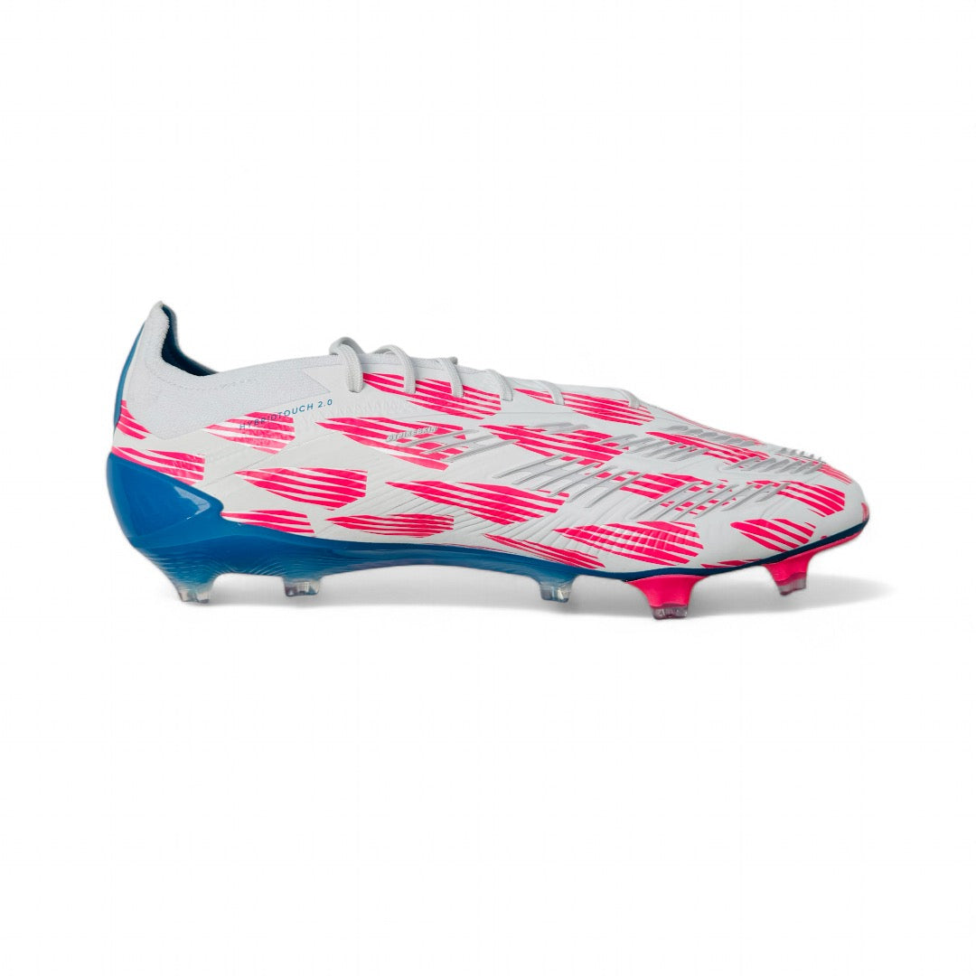 adidas Predator Elite FG - Ftwr White/Solar Blue/Solar Pink