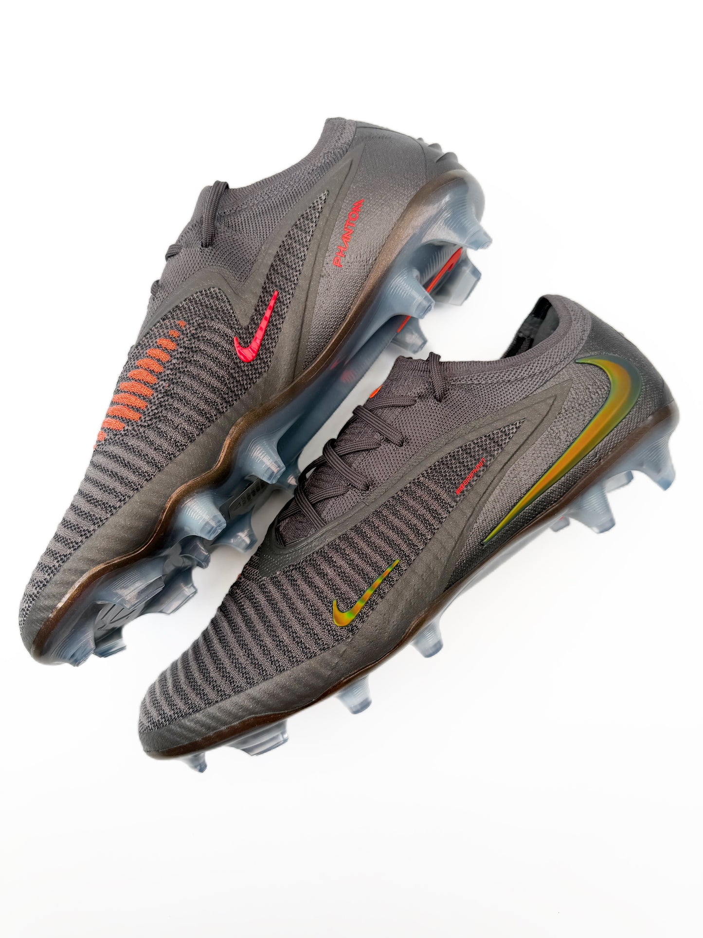 Nike Phantom Elite 6 FG Lv8 FG - Med Ash/Gold Amber/Black