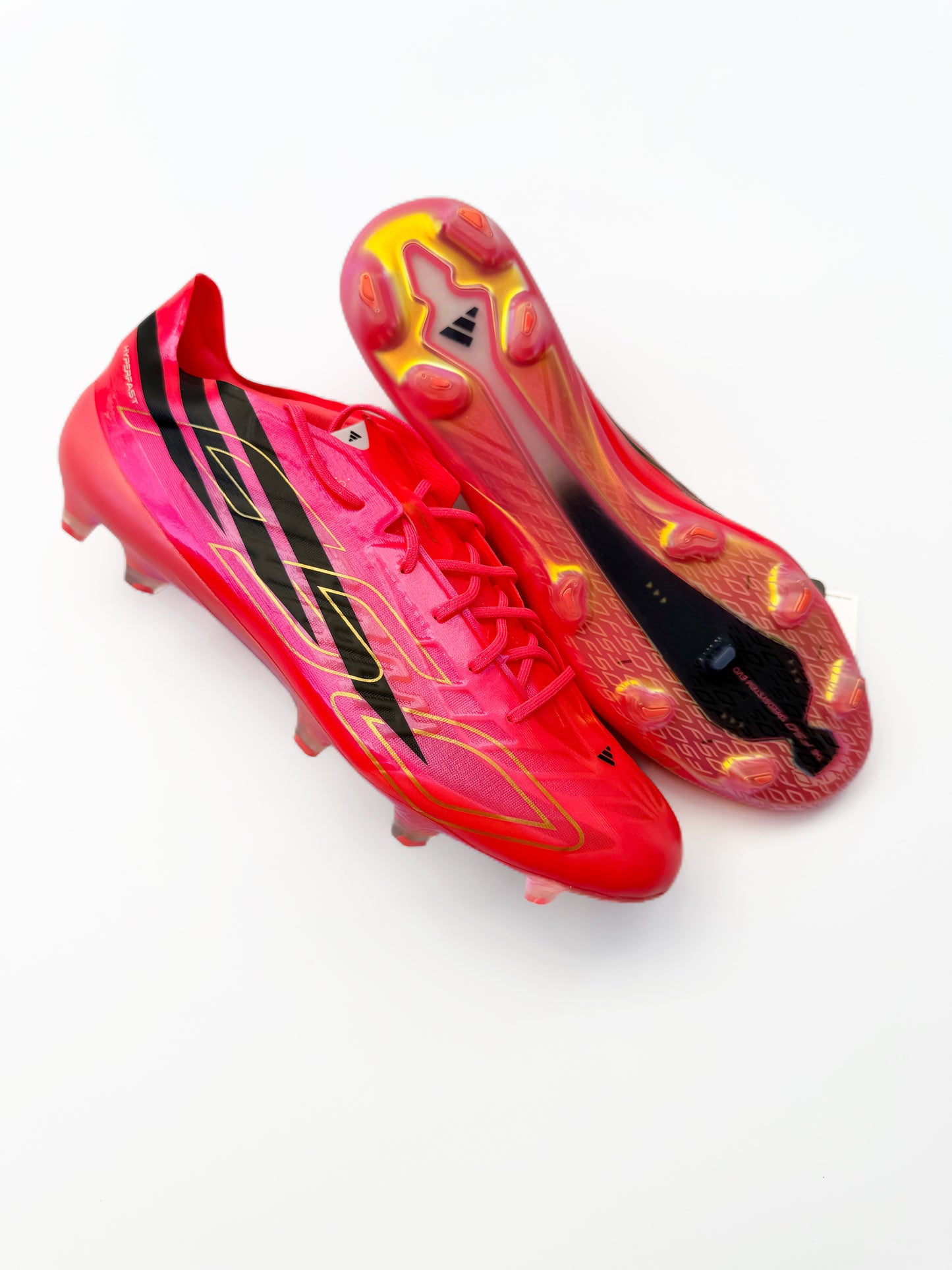 Adidas F50 Hyperfast Evo FG Solar Turbo/Core Black/Gold Met.