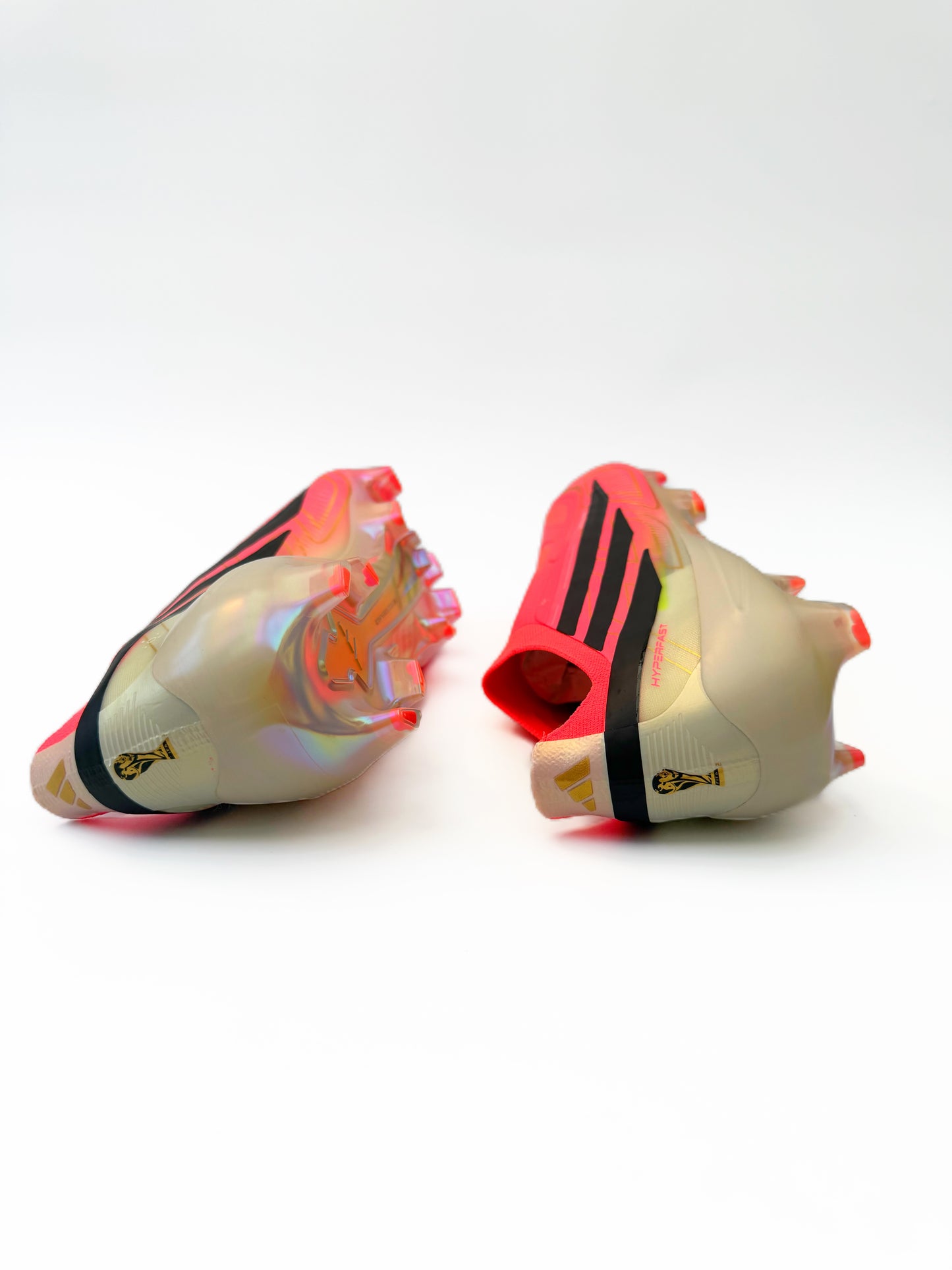 Adidas F50 Hyperfast Elite Laceless FG Solar Turbo/Core Black/Gold Met