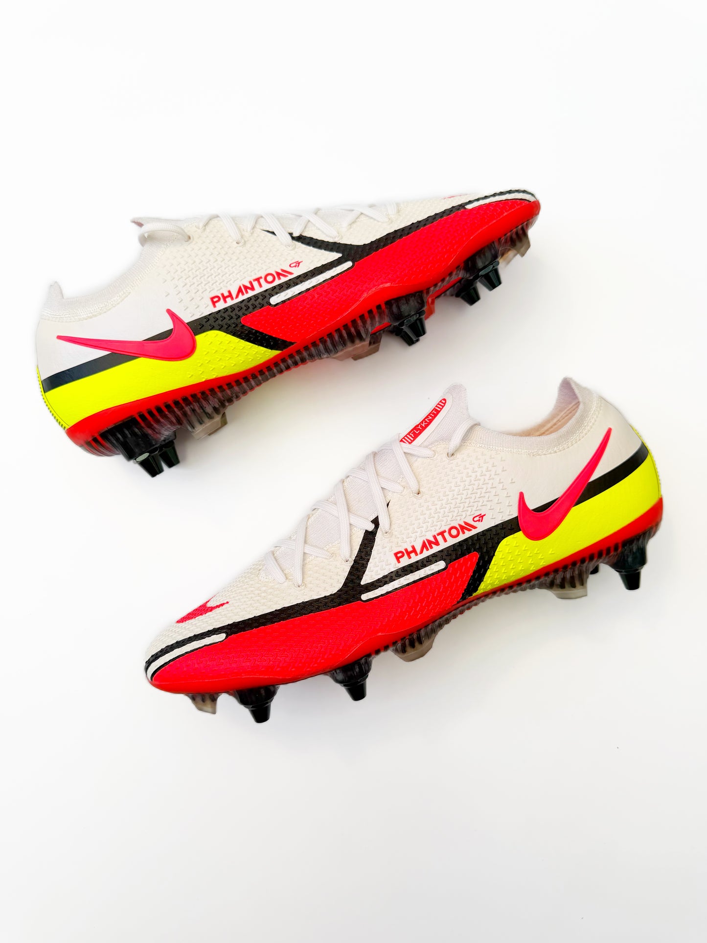 Nike Phantom GT2 SG ELITE 'Motivation' - White/Bright Crimson/Volt/Black' (Made in Bosnia)