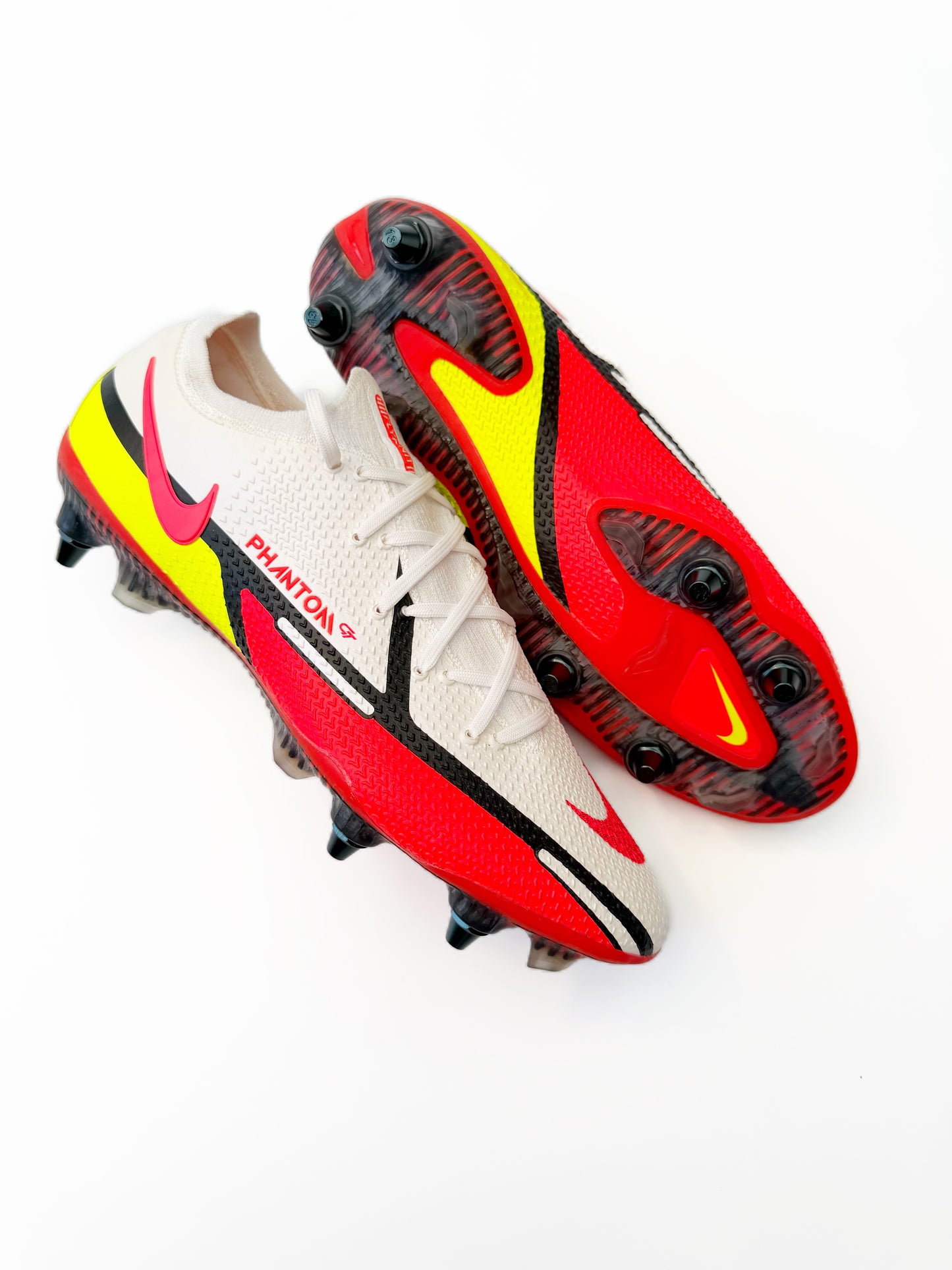 Nike Phantom GT2 SG ELITE 'Motivation' - White/Bright Crimson/Volt/Black' (Made in Bosnia)