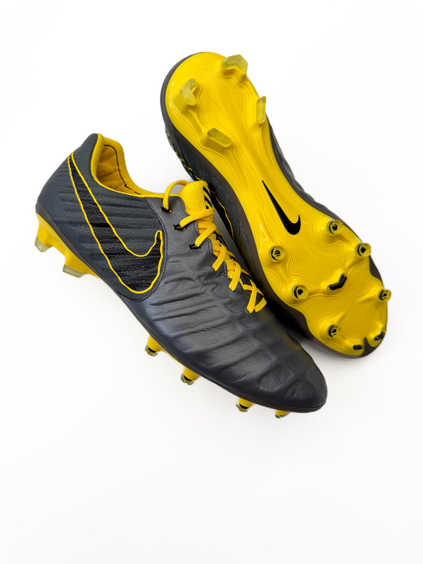 Nike Tiempo Legend 7 FG Elite 'Game Over - Dark Grey/Yellow' (Made in Italy)