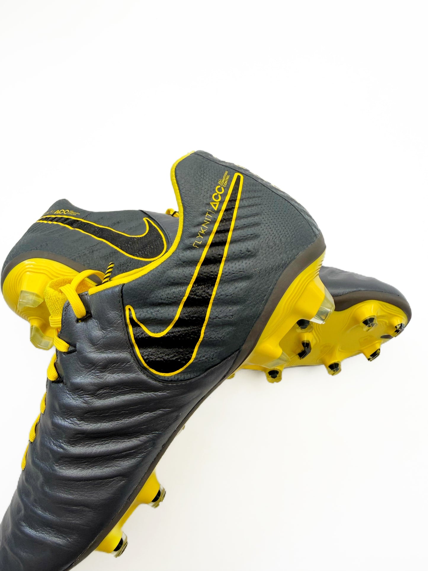 Nike Tiempo Legend 7 FG Elite 'Game Over - Dark Grey/Yellow' (Made in Italy)