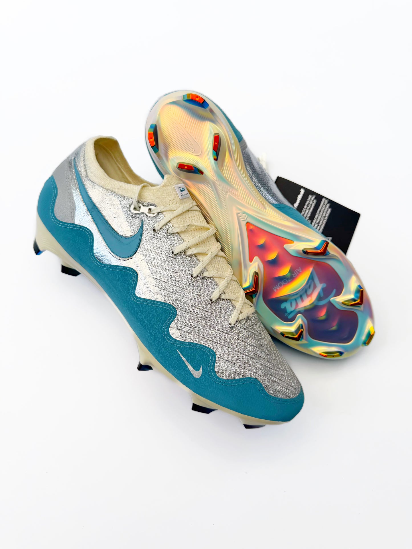 Nike Mercurial Vapor 16 FG Elite Patta - Chrome/Noise Aqua/White LIMITED EDITION