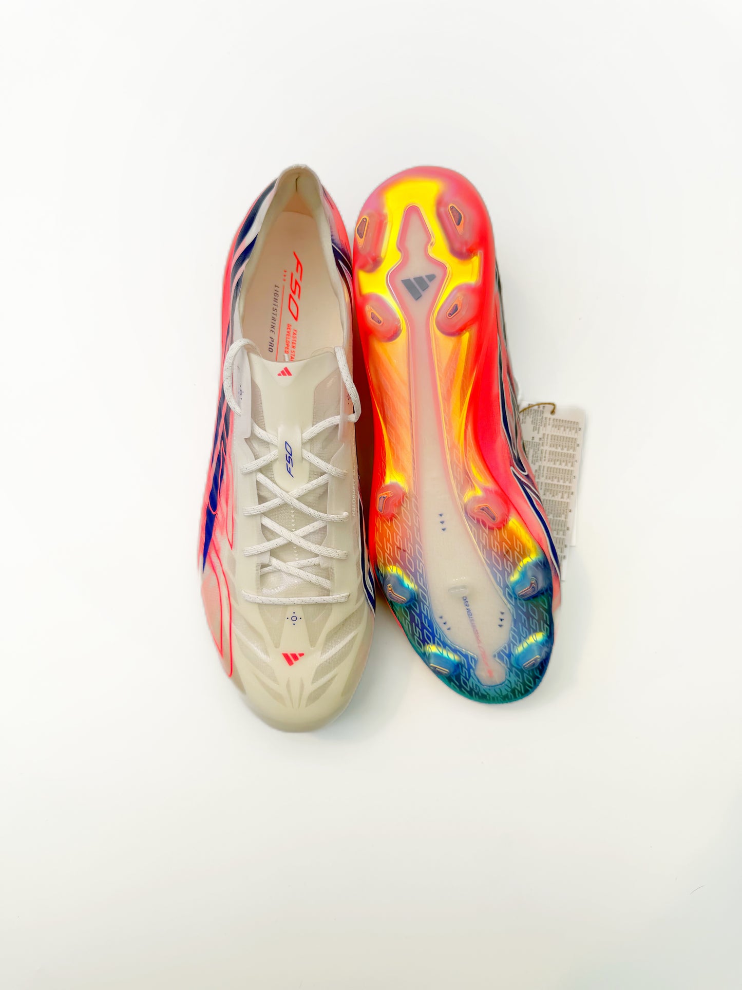 Adidas F50 Hyperfast Evo FG Ftwr White/Solar Purple/Solar Turbo