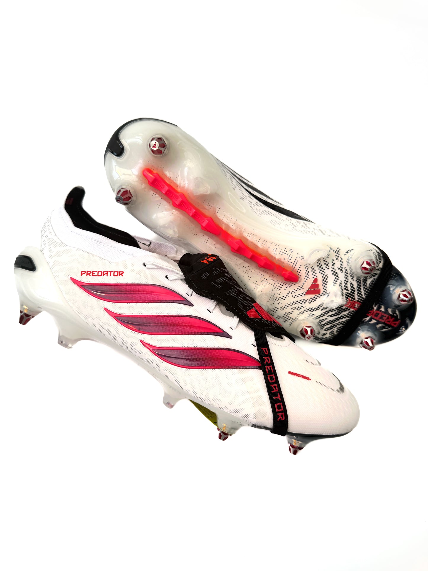 Adidas Predator Elite Tongue FG - Ftwr White/Solar Turbo/Core Black